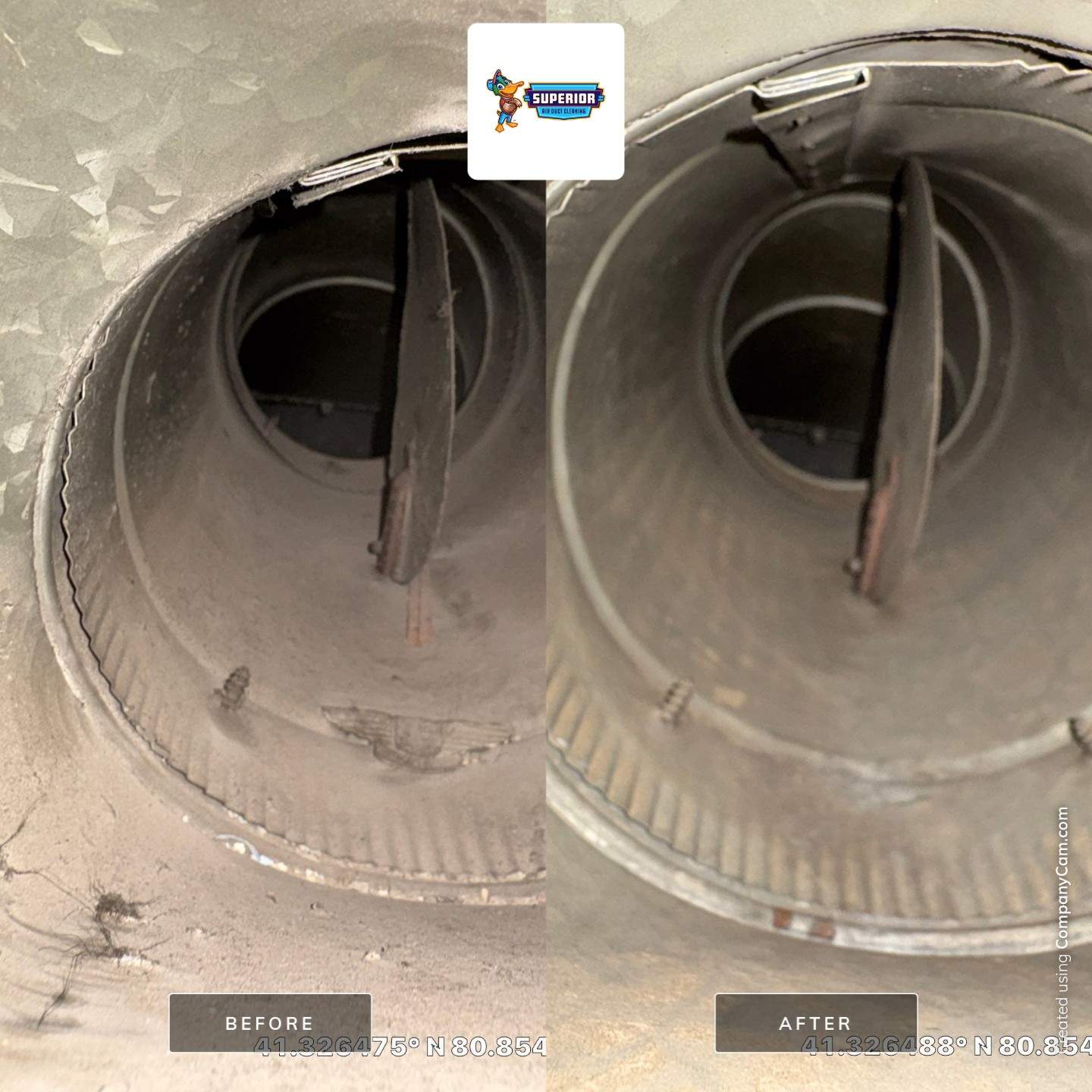 Air Duct Cleaning With a Vacuum Truck in Champion Township, OH by Superior Air Duct Cleaning