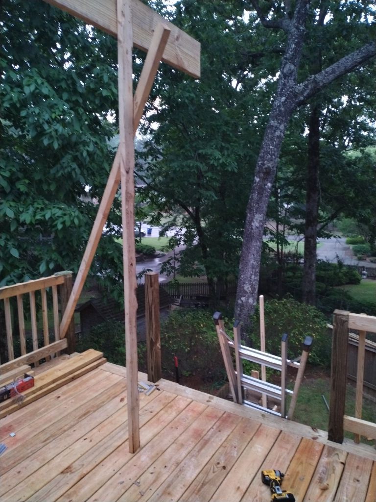 South Trace - Deck Installation  by Pillar and Pine