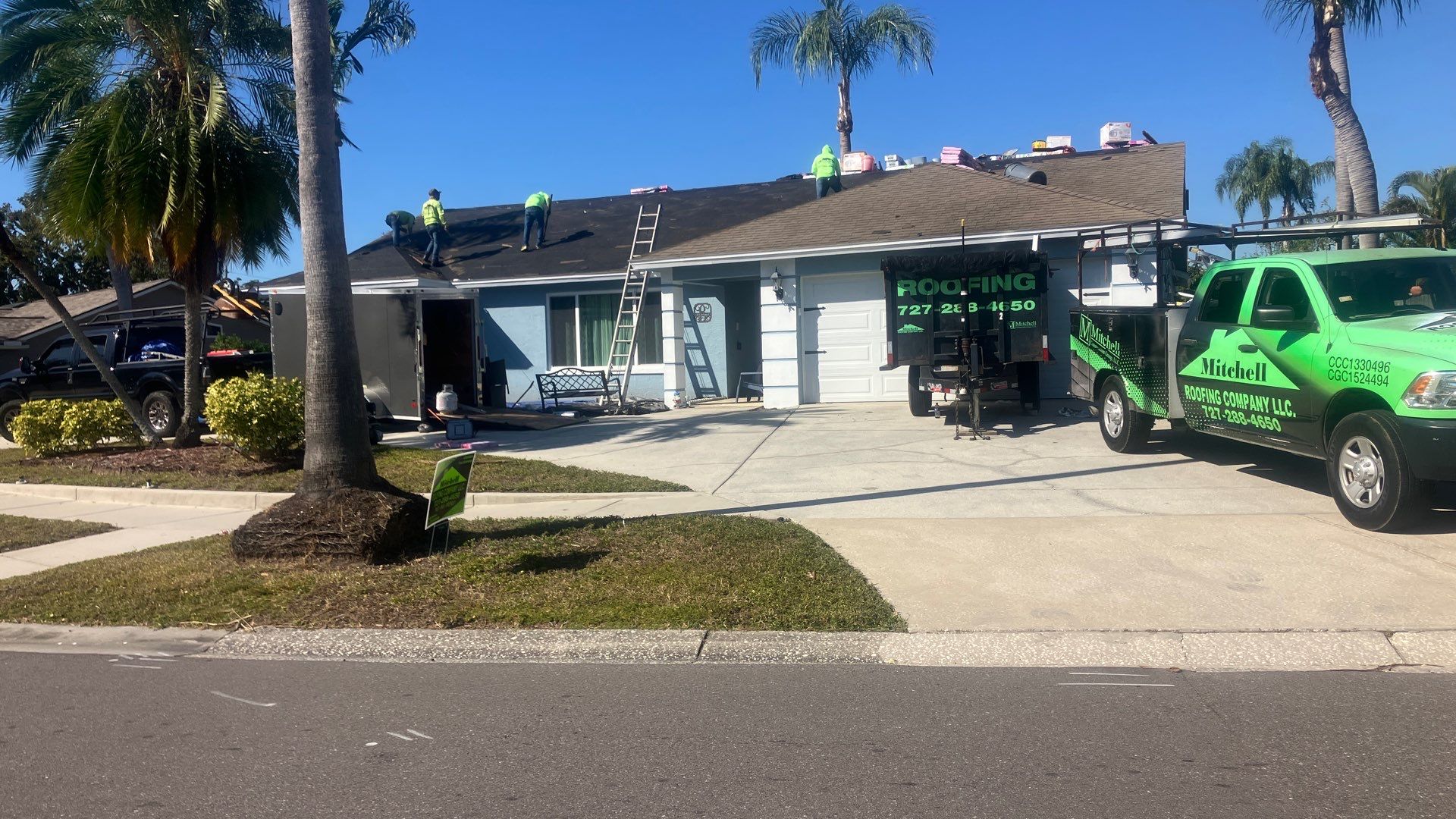 Project in Dunedin 34698 by Mitchell Roofing Company LLC
