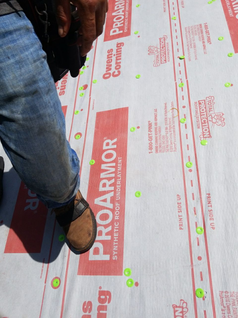 Residential Roofing Installation using Roof Replacement by American Roofing & Construction LLC
