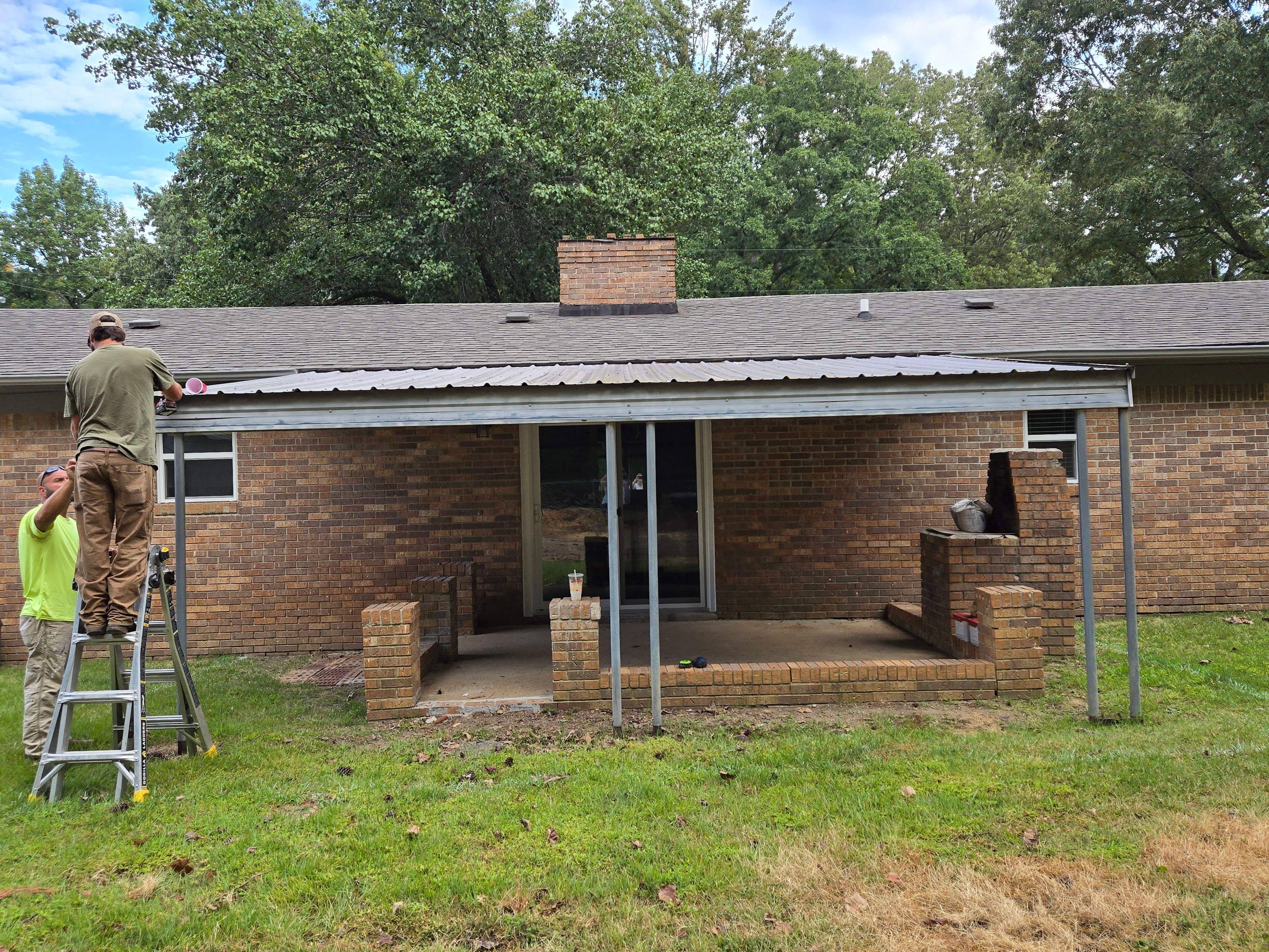 Front Entry Enhancements and a Back Deck Upgrade by Elite Proscapes LLC