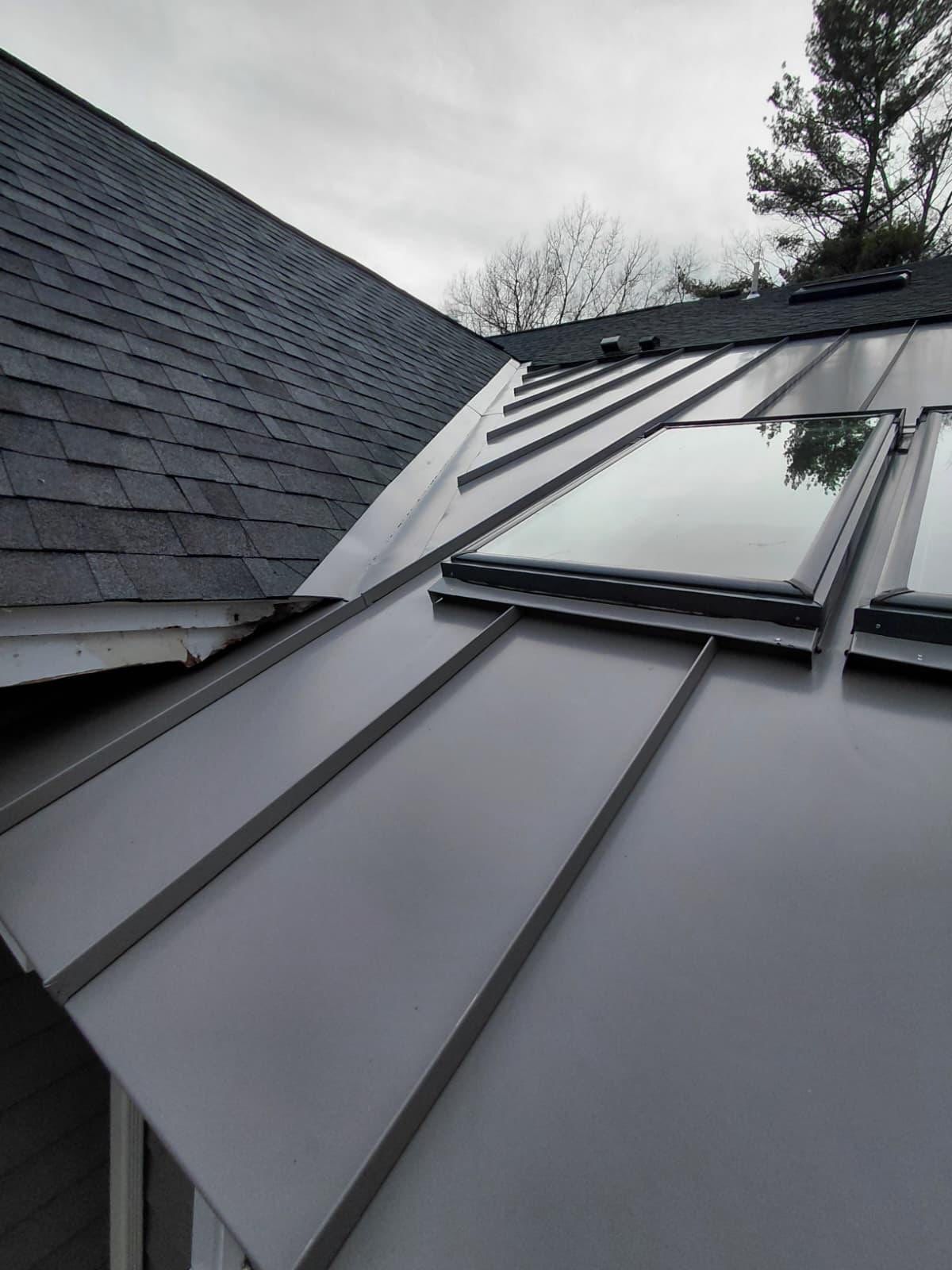 Project: Full Roof Replacement — Asphalt Shingle + Standing Seam Metal by Mighty Dog Roofing of Greater Middlesex County