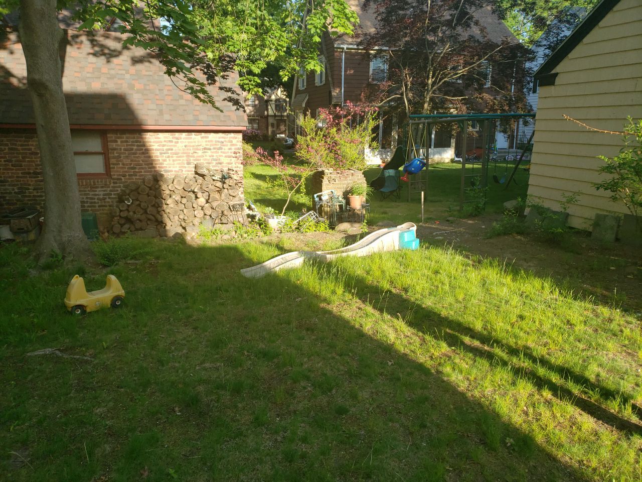 Fence Installation using Vinyl Fence  by A Plus Exterior