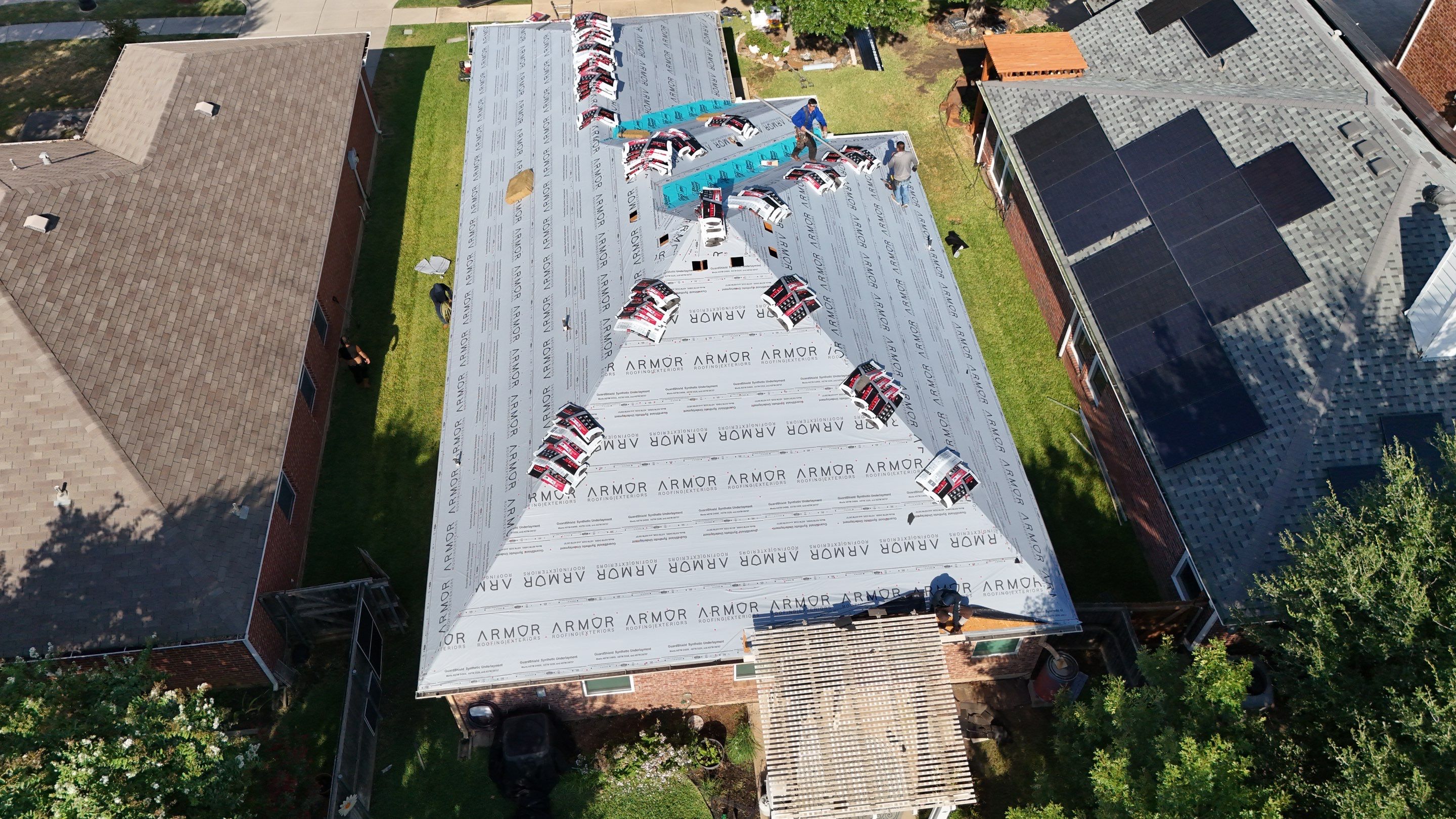 Complete Roof Replacement and Re-Decking in Bedford, Texas by Armor Roofing | Exteriors