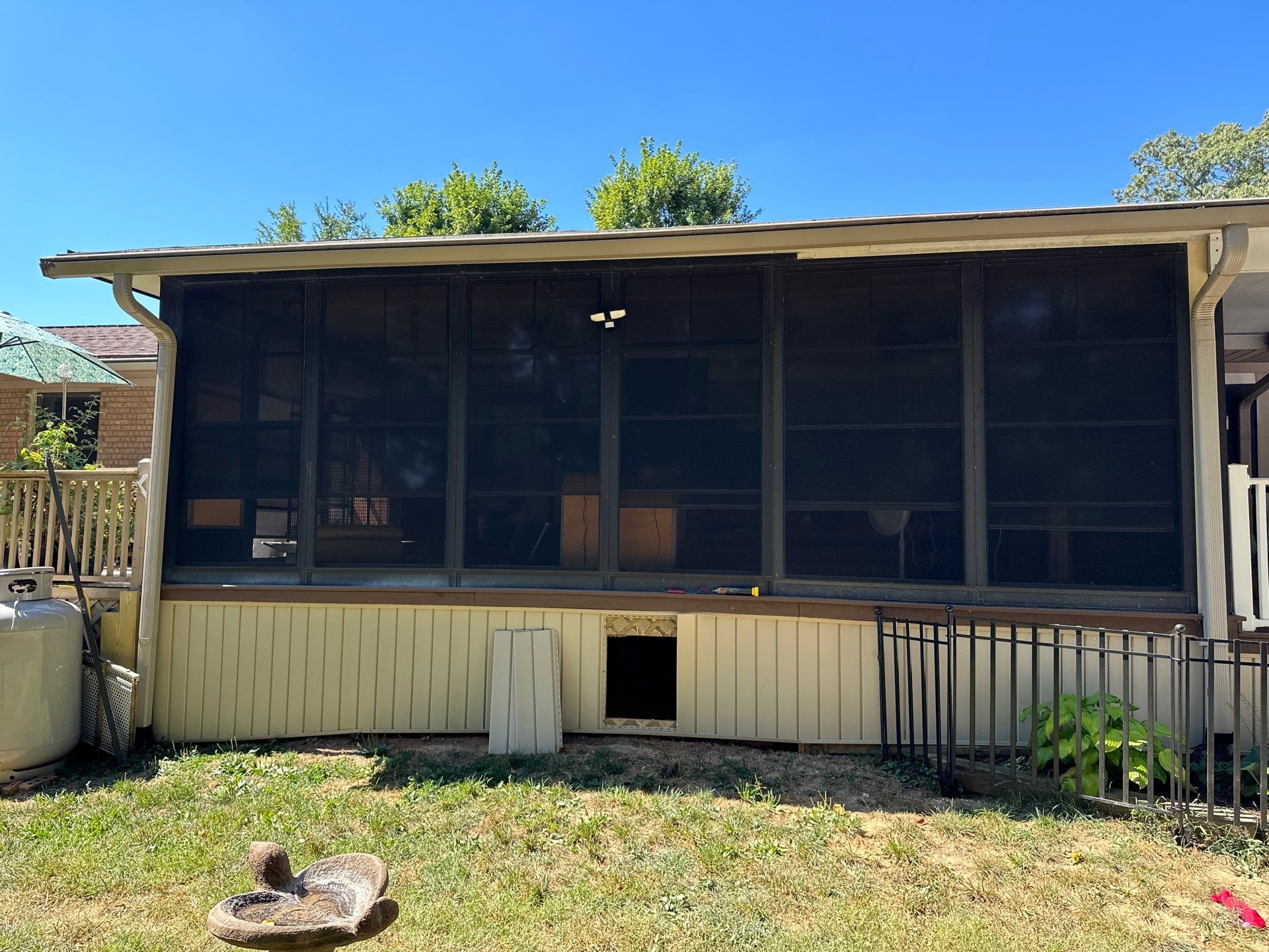 Window, Door, Deck, Custom Patio, Lower Sunroom by Clemmons Windows & Doors