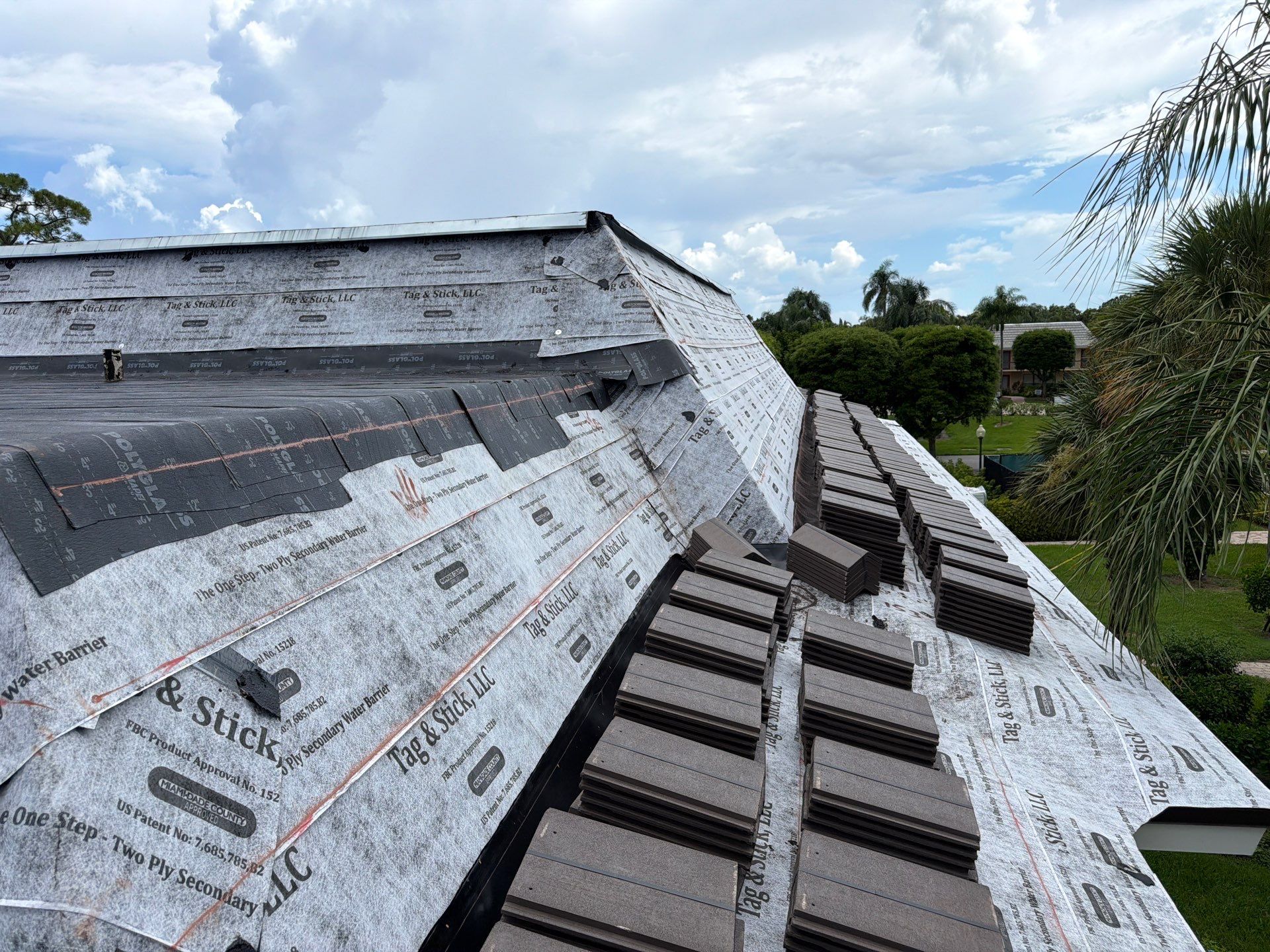 Residential Roofing Installation using Crown by BLUES BROTHERS ROOFING