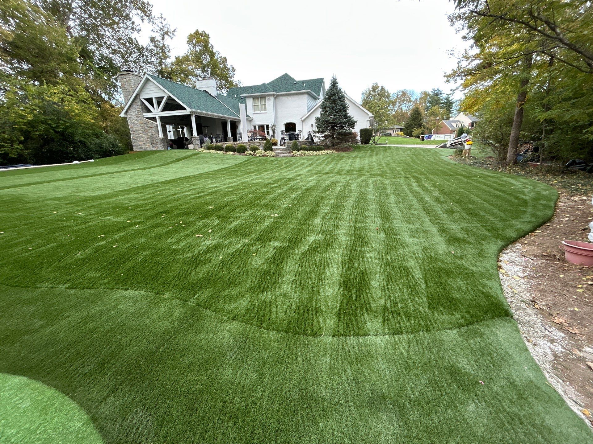 Custom Synthetic Backyard Dream in Cincinnati by Southwest Greens Midwest