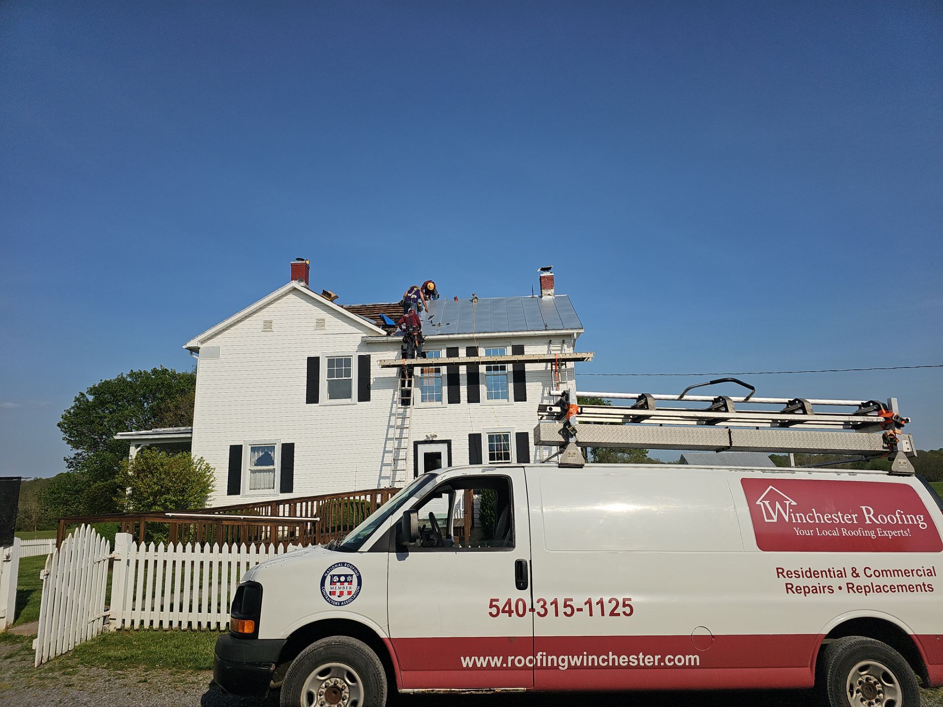 Metal Roof Replacement by Winchester Roofing