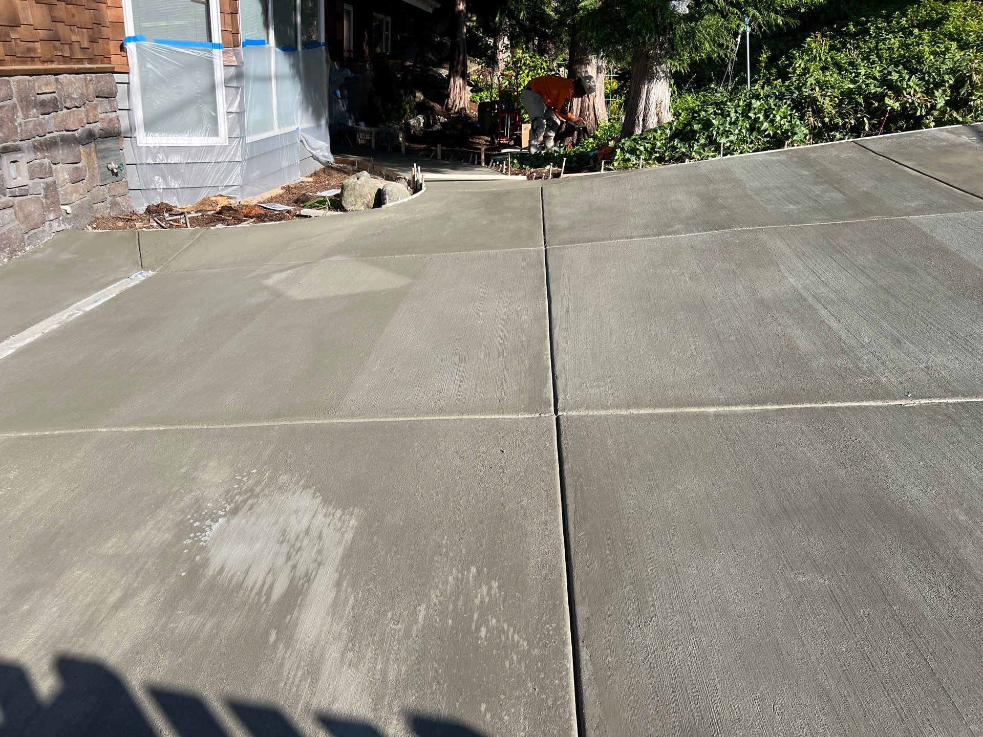 Gerry | Concrete Driveway & Walkway by Jireh Asphalt & Concrete Inc 