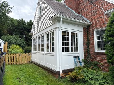 Sunroom Window Restoration and Hardware Repair in Chevy Chase