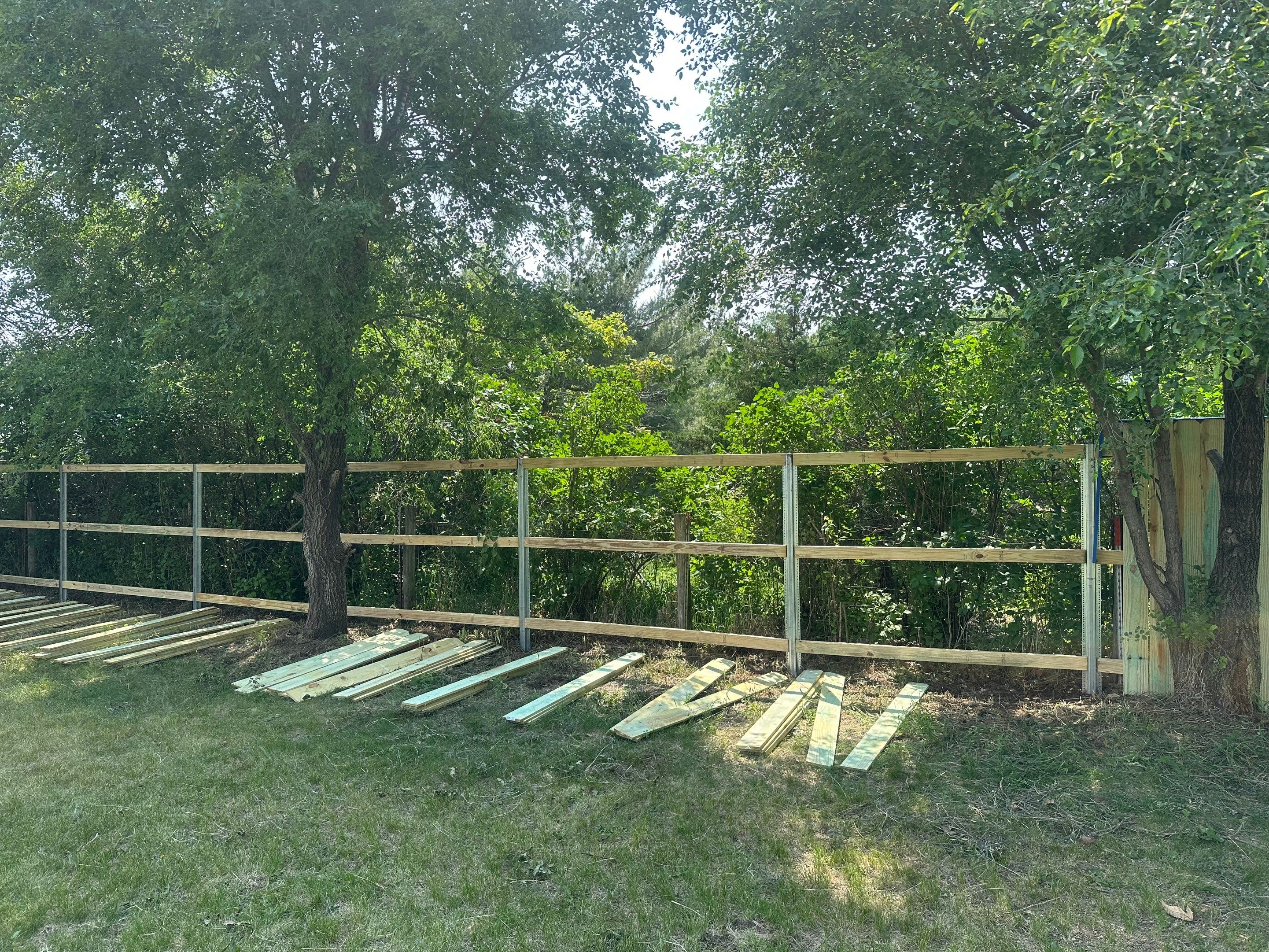 Project in Janesville by Perfect Picket Fence and Stain