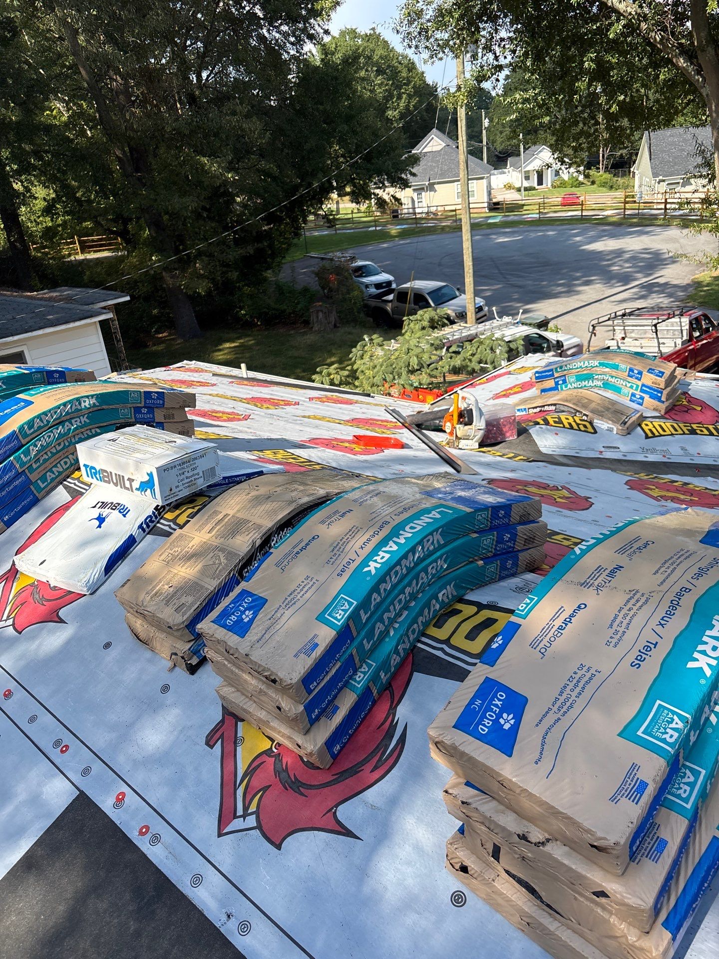 Comprehensive Asphalt Shingle Roof Installation and Decking Repair in Easley by Roofsters