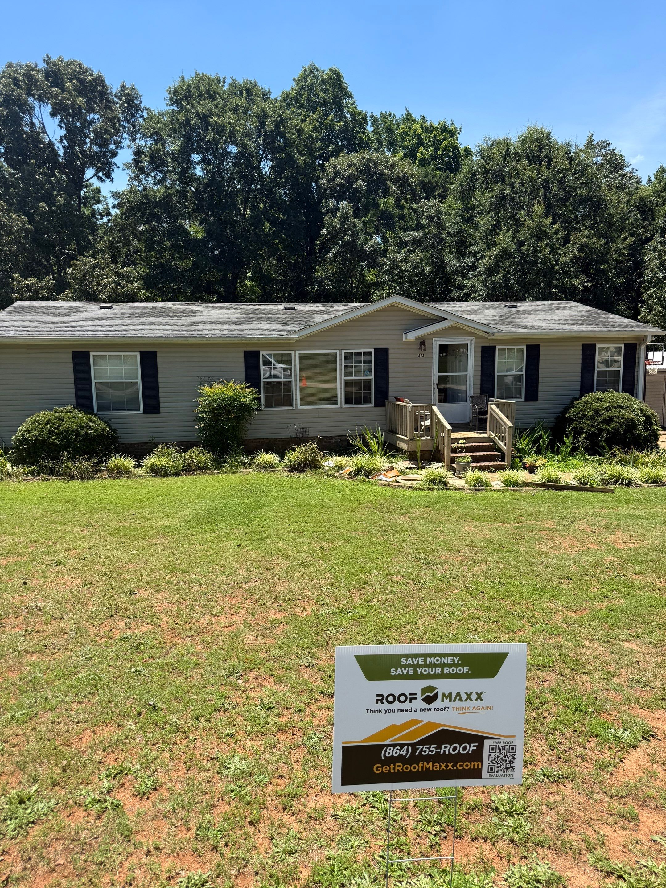 Asphalt Shingle Roof Restoration and Pipe Boot Repair in Greer by Bright Home Connections