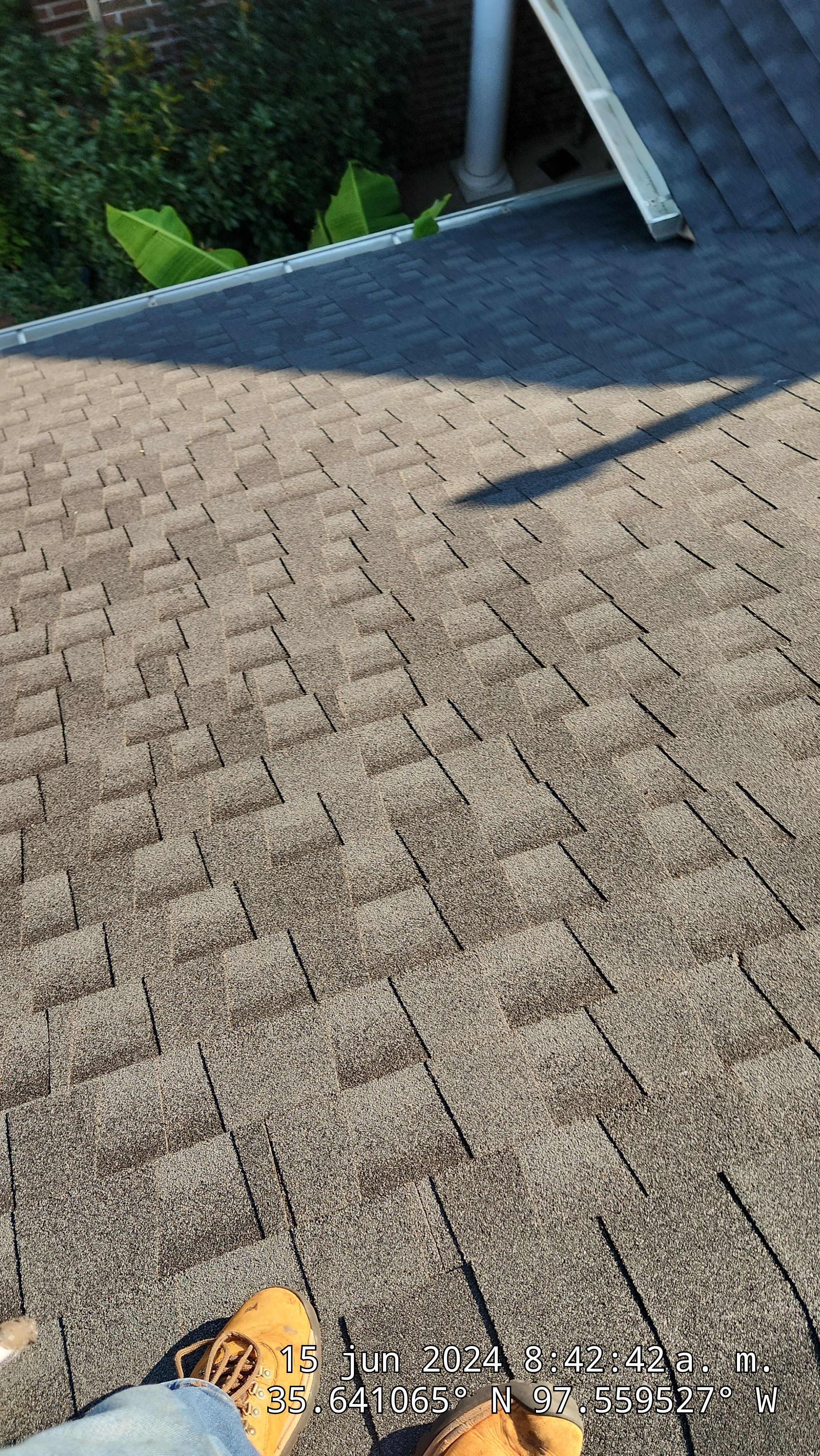 Reroof using GAF HDZ in Charcoal by Castillo Roofing
