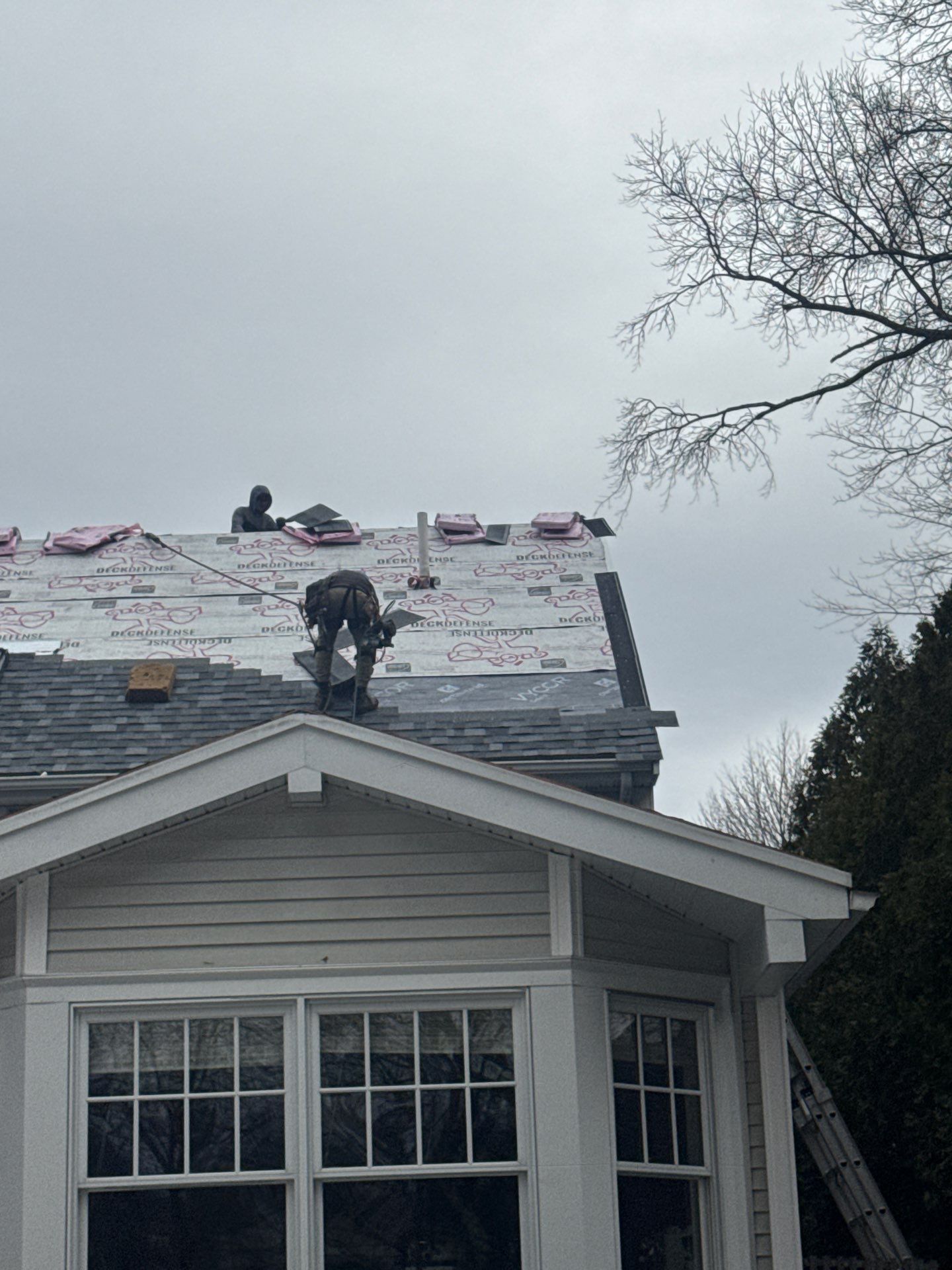 lFull Roof Replacement + Emergency Ice Dam Removal — Lexington, MA by Mighty Dog Roofing of Greater Middlesex County