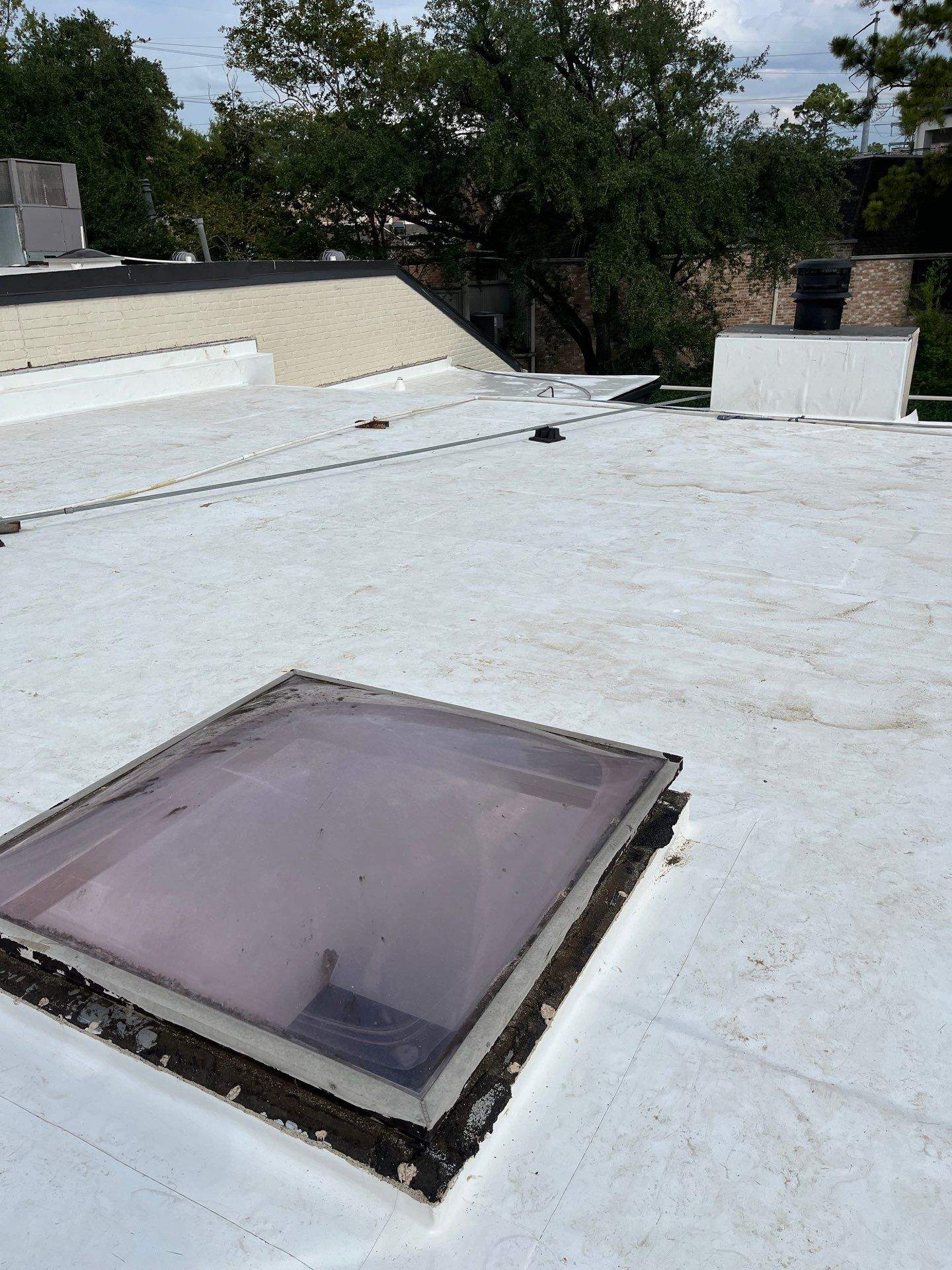 Project in Houston by Roofing Technologies Unlimited