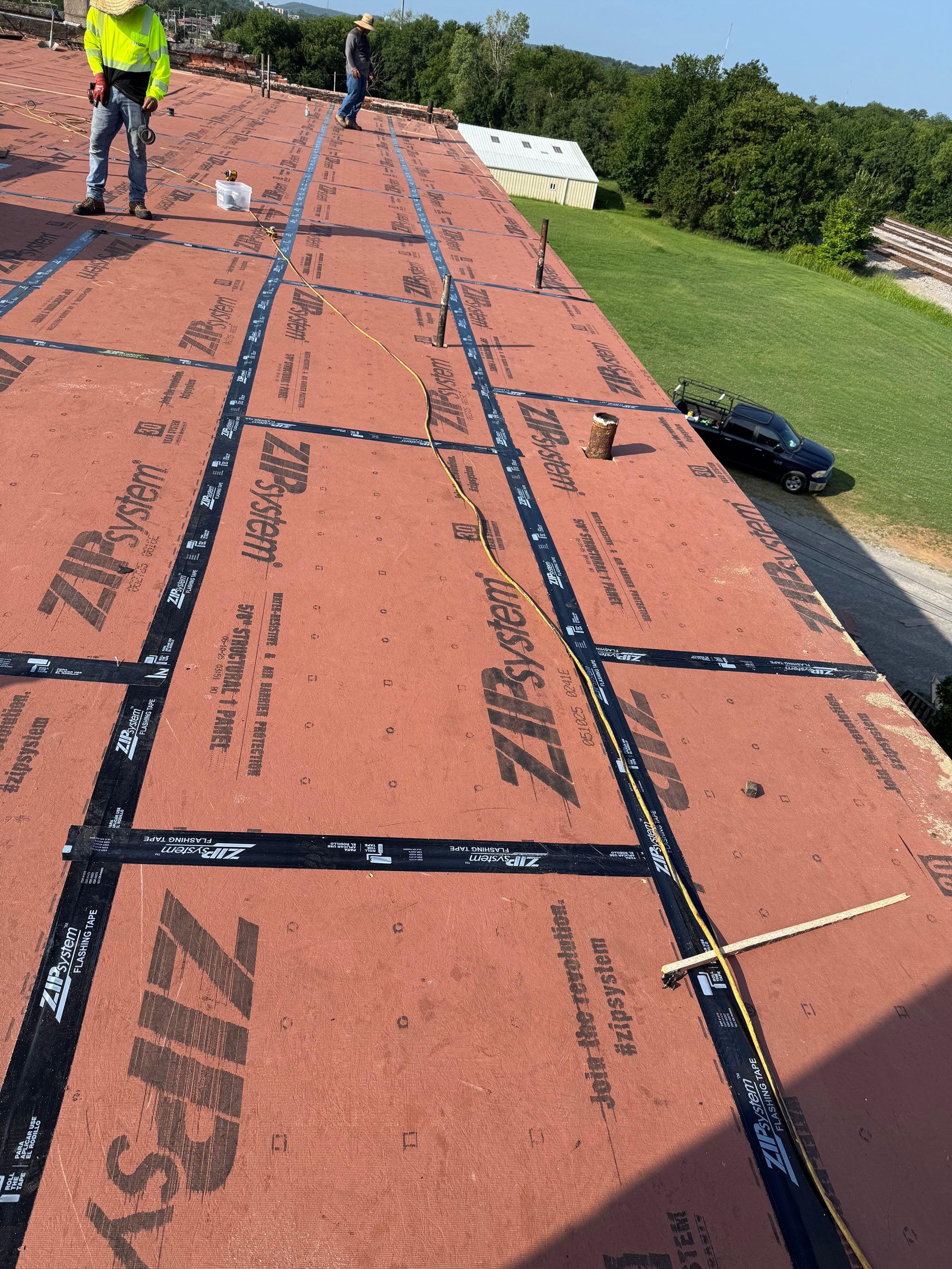 TPO Project in McAlester by Decor Roofing & Restoration