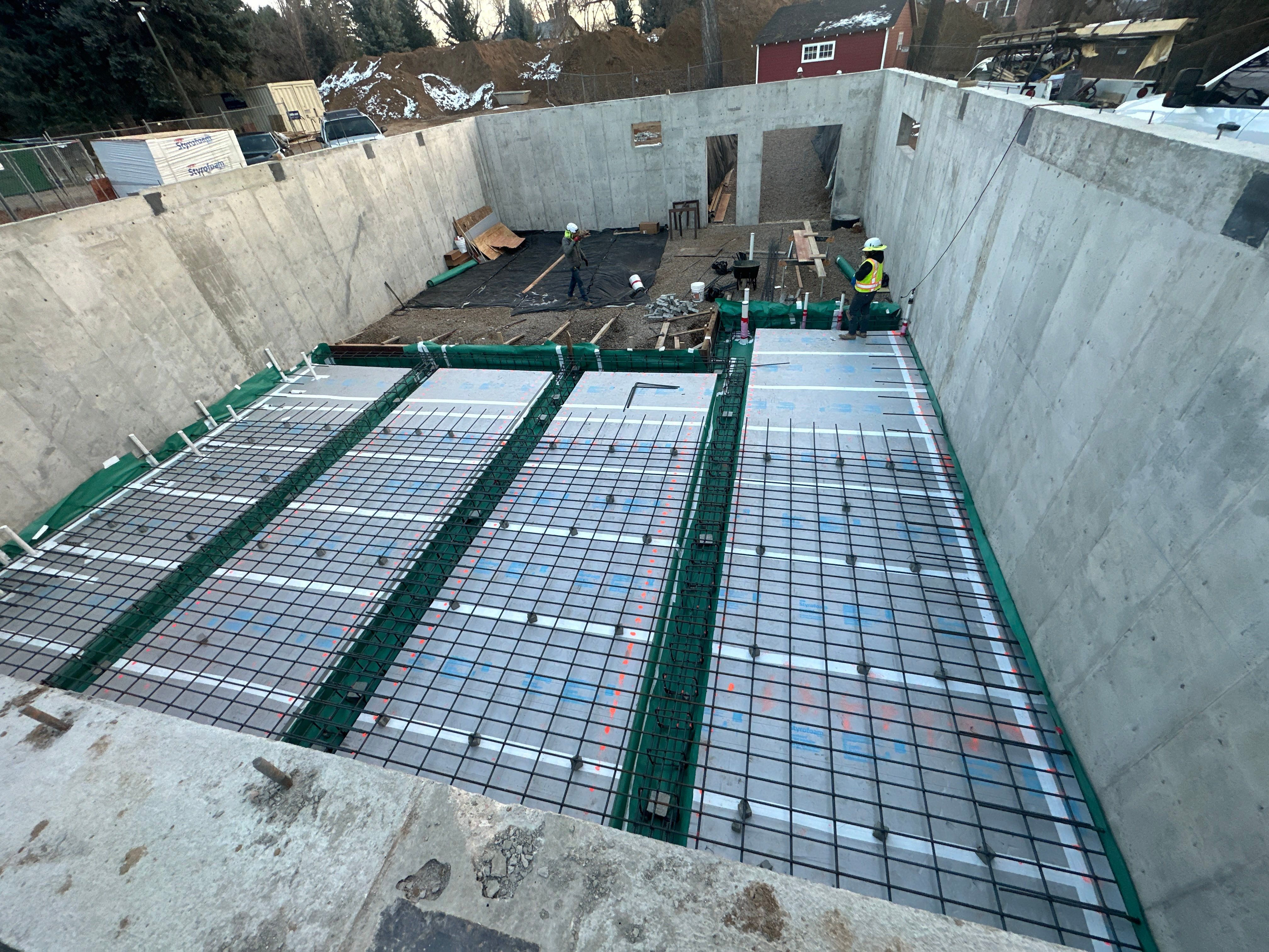 Concrete Patios, Driveways, Sidewalks using concrete by Cain Construction