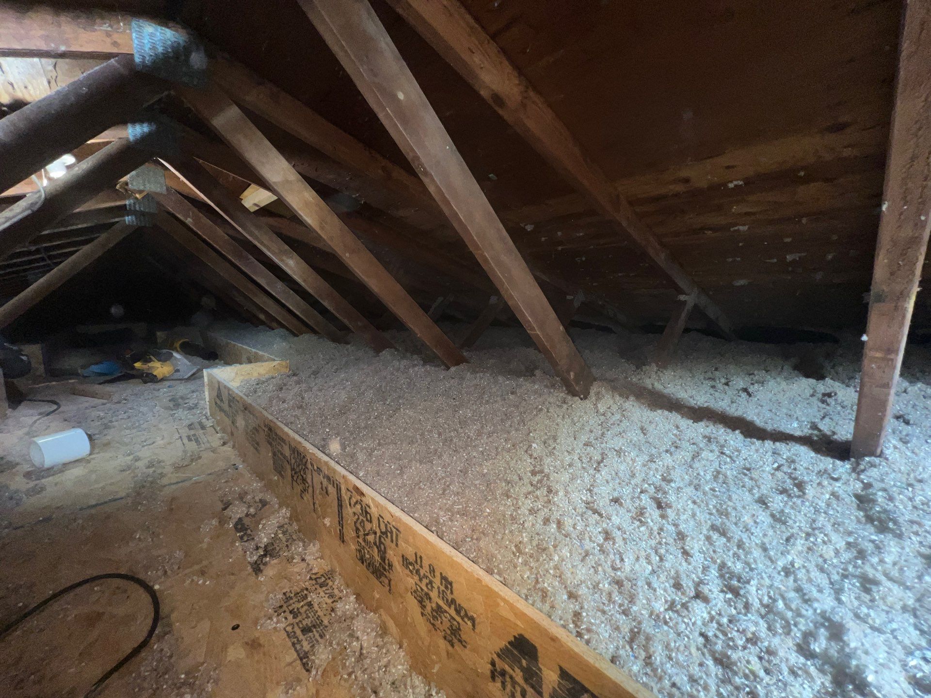 Correcting previous insulation work in Houston, PA by Home Environment Solutions