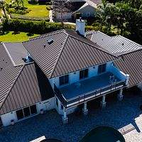24ga 1.5" Snap-Lock Medium Bronze by Total Roofing System The Metal Roof Experts