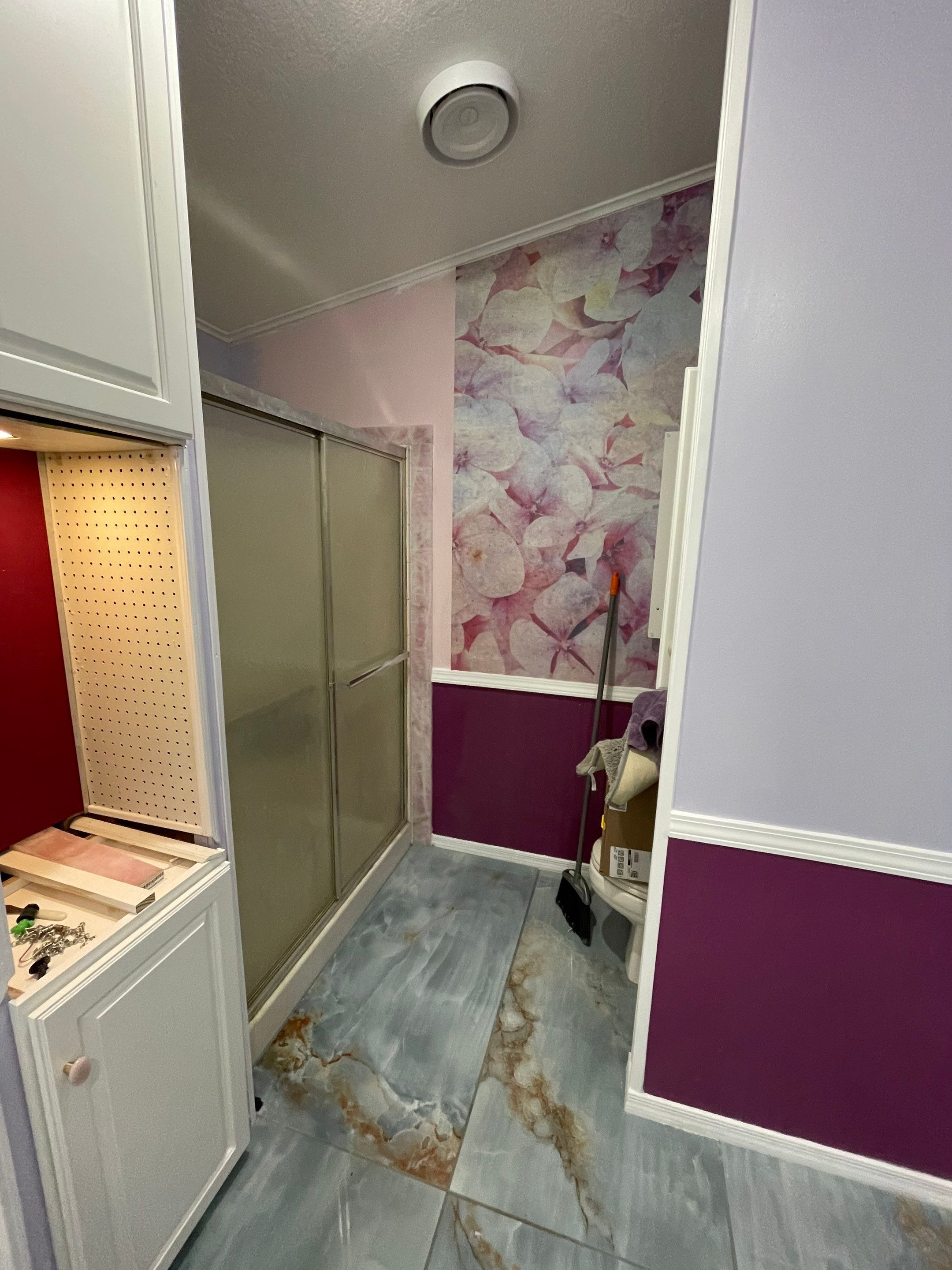 Pink Dream Bathroom Makeover by Rio Grande Building & Storage