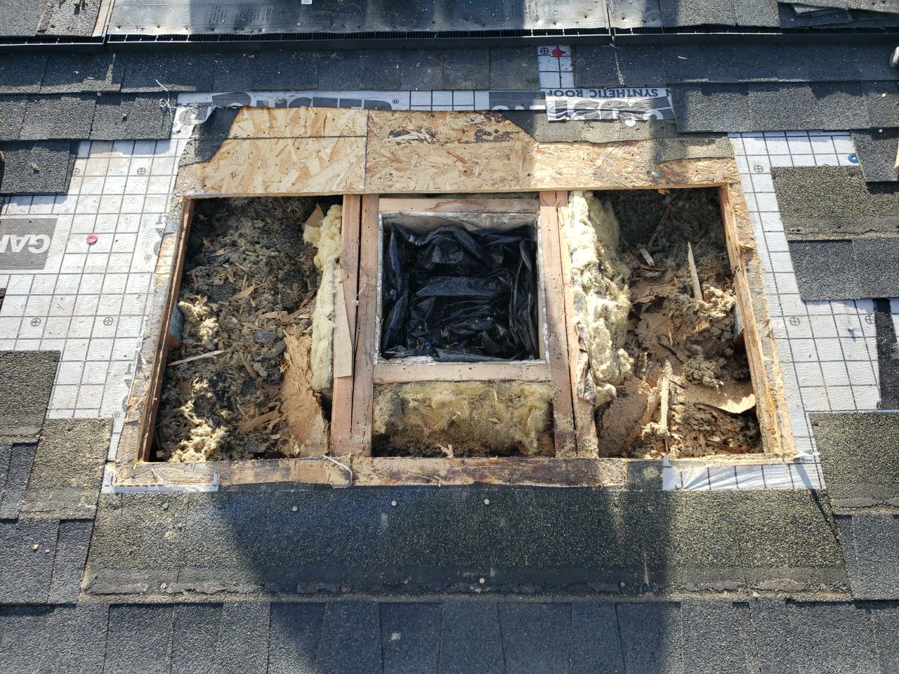 Swamp Cooler Removal using Shingle Repair by The Roof Doctor