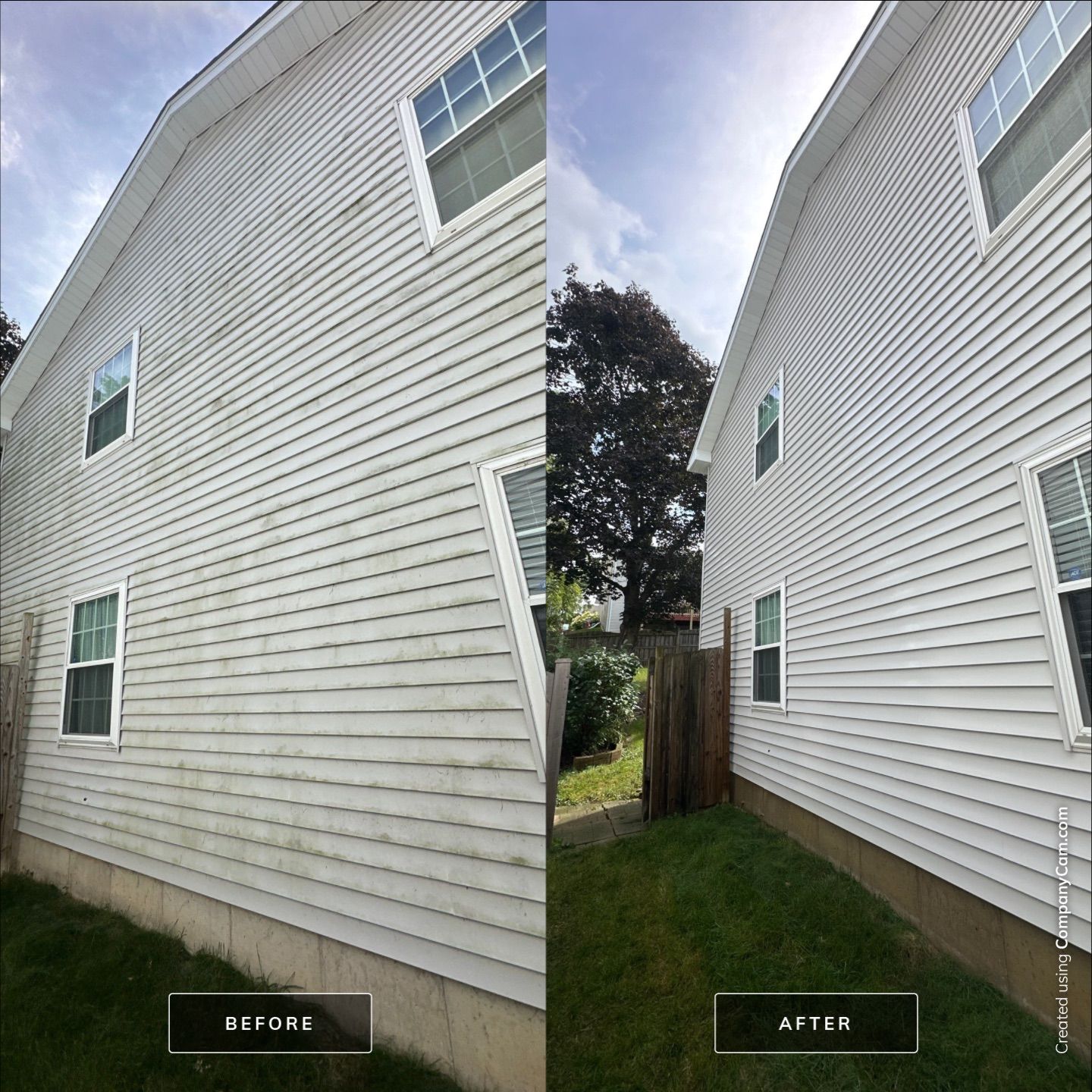 Project in Wauconda by Simmons Power & Soft Washing