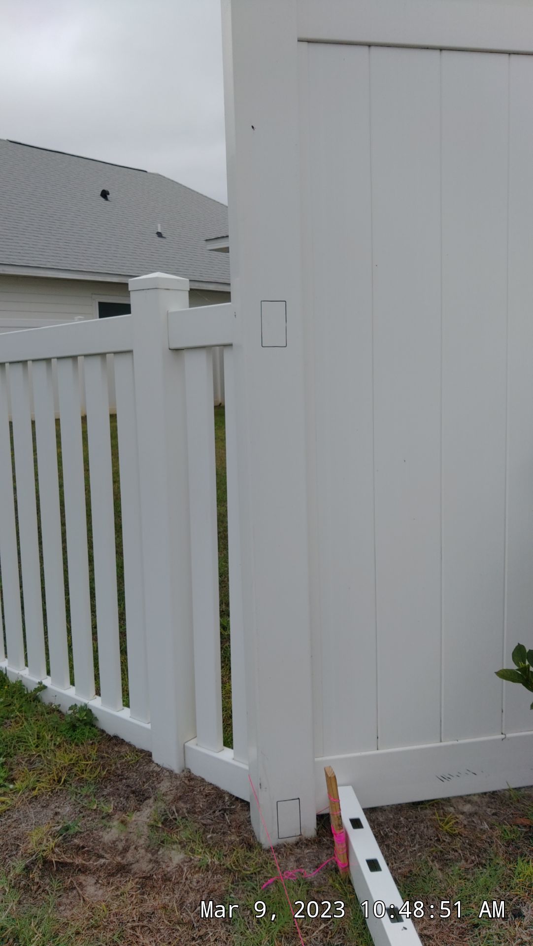 The puppy needed a new by Hip Square Fence Inc.