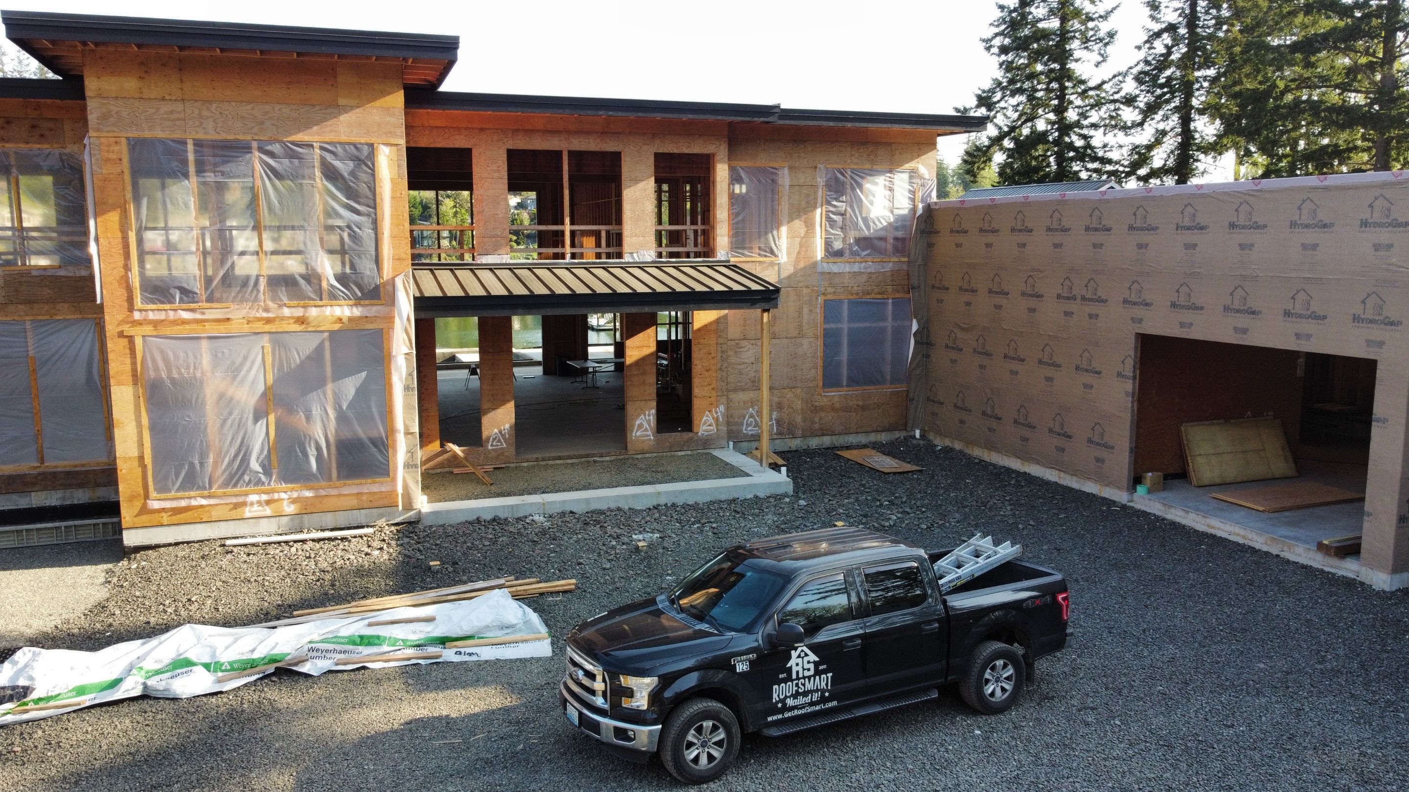 Metal Roof Project in Gig Harbor by Roof Smart