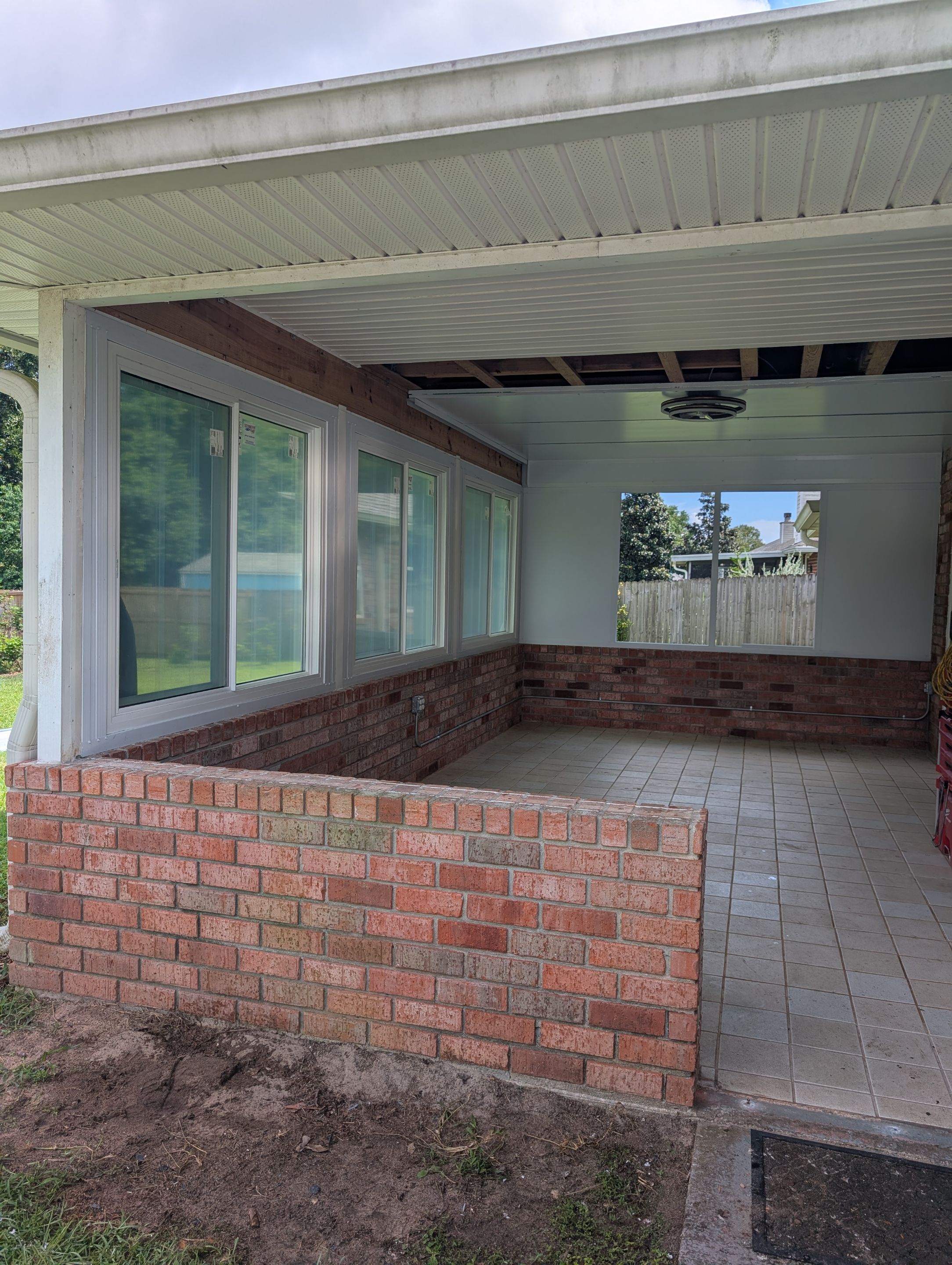 Glass Under in Pensacola by Titan Sunrooms
