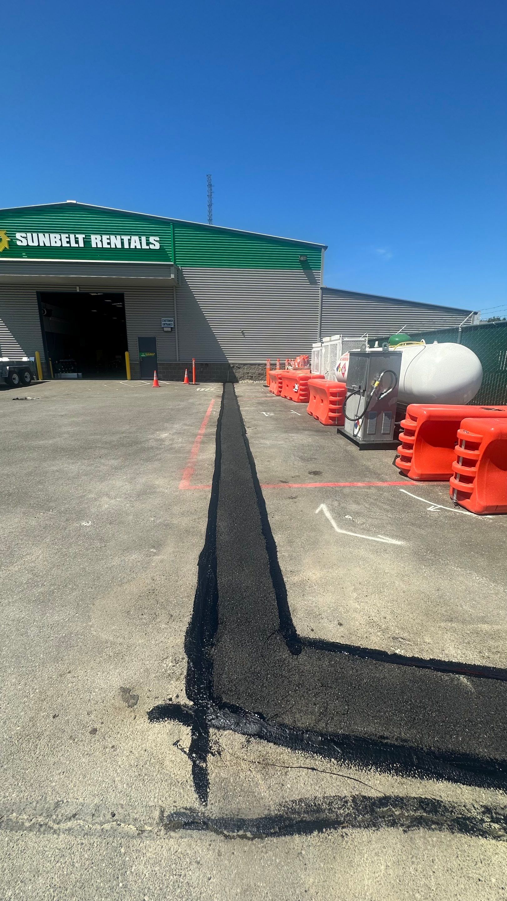 Sunbelt Rentals-By Duane Brooks  by Jireh Asphalt & Concrete Inc 