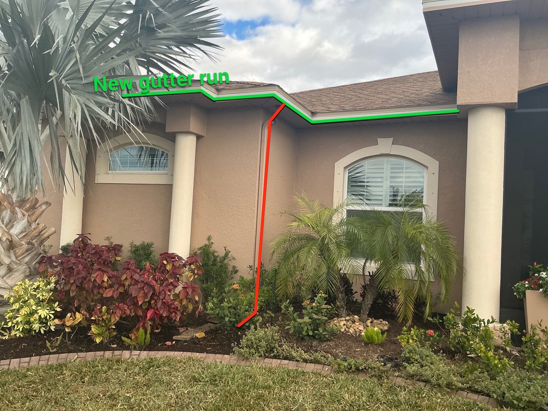 Replacing Old Gutters in Sun City Center FL by Gutter Professors