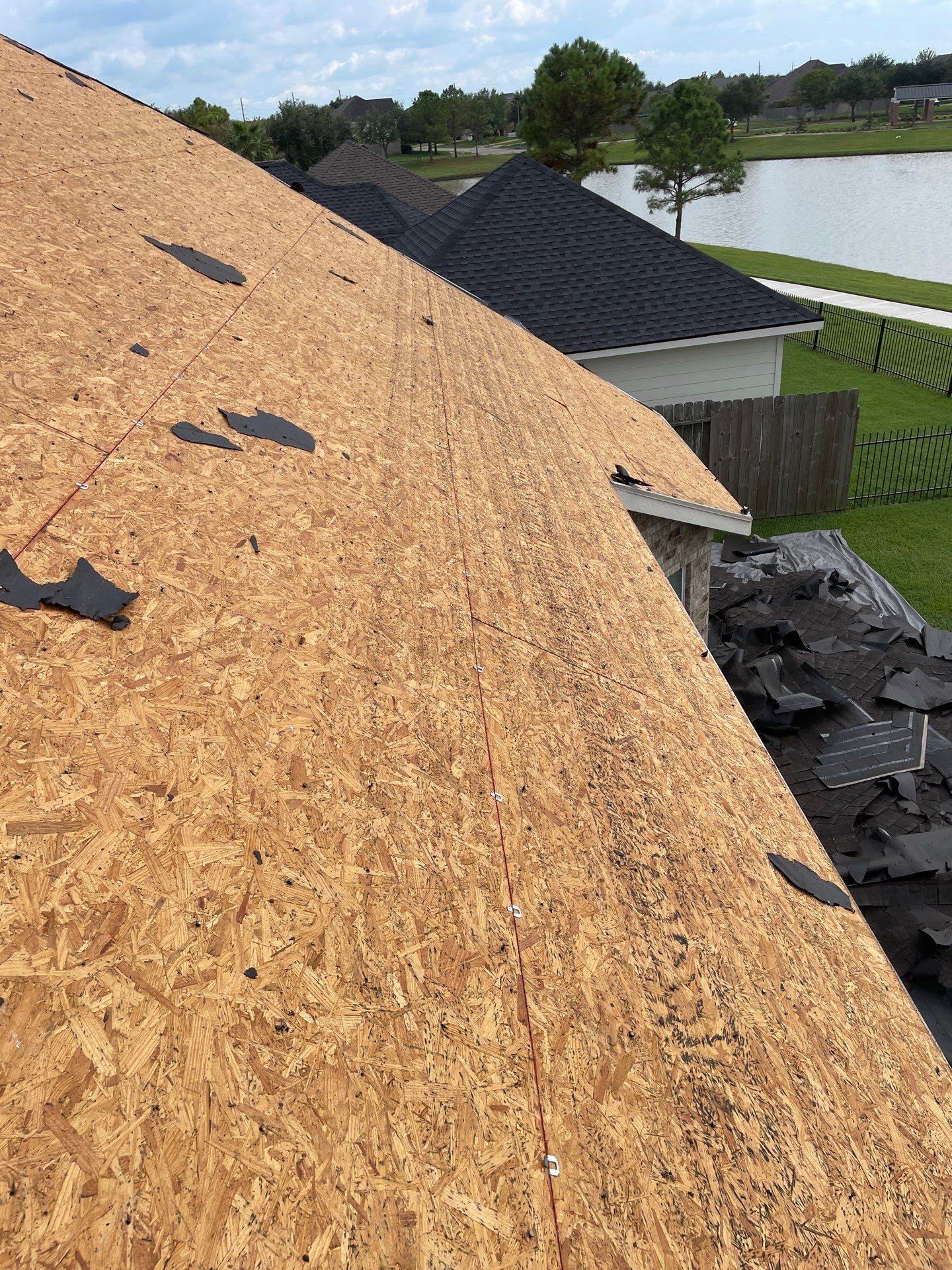 Residential Roofing Installation using Owen's Corning Duration (Lifetime) Shingles by Roof Repair Company