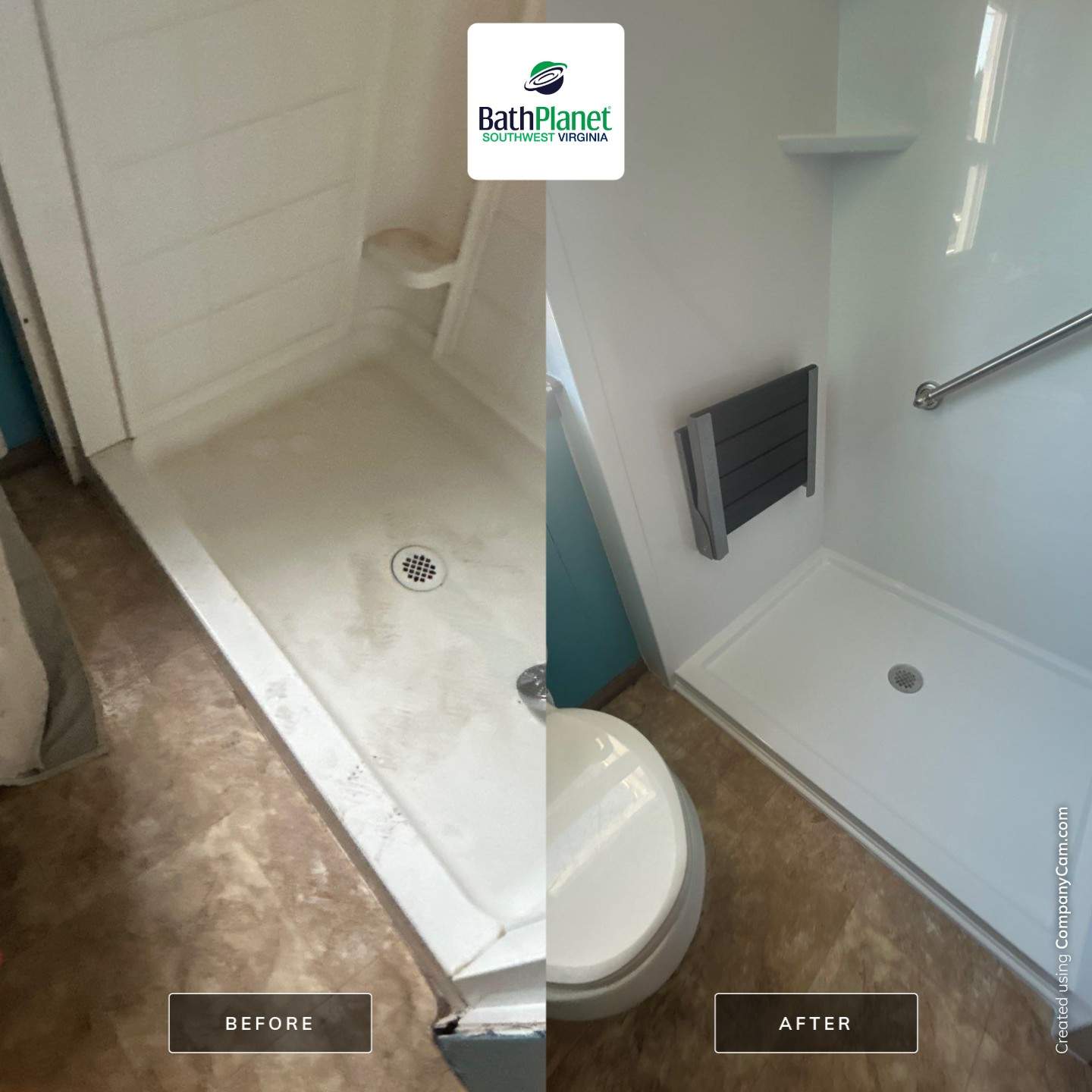 Shower Refresh by BathPlanet SW Virginia