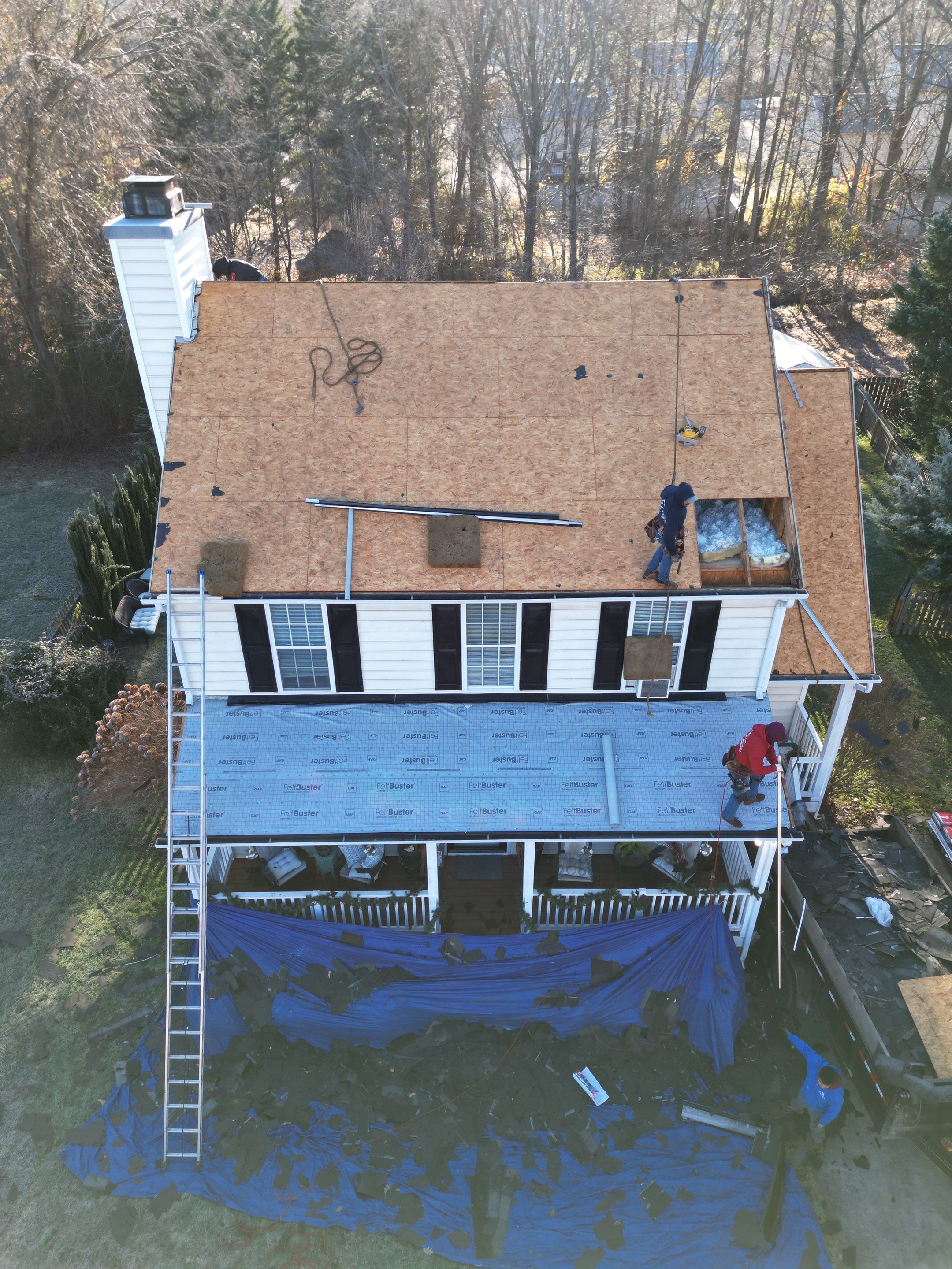 Roof Replacement - GAF Timberline HDZ Slate  by Pro Performance Roofing