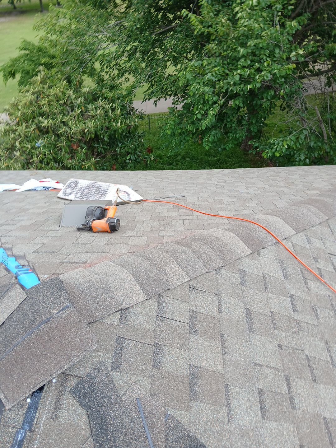 Residential Roofing Installation using Owen's Corning Duration (Lifetime) Shingles by Roof Repair Company