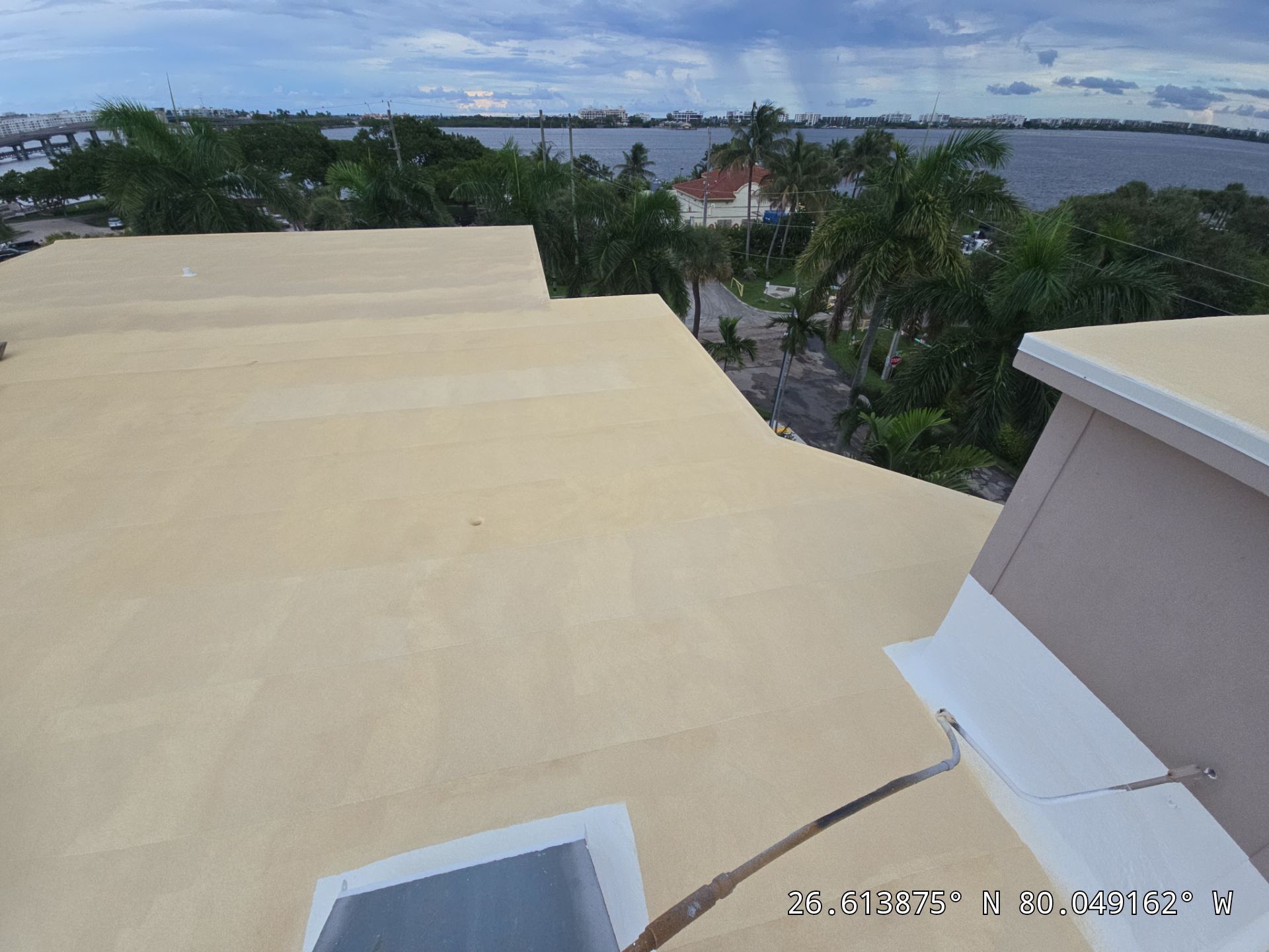 Commercial Roof Restoration for Lake Worth Beach Flat Roof Project by Roof King LLC