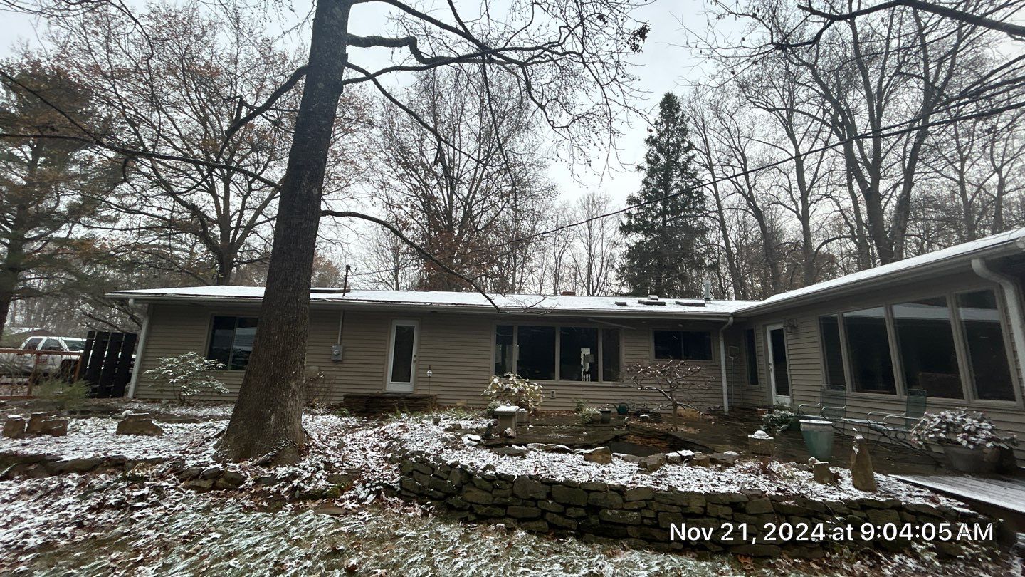 Residential Roofing Installation using Malarkey Vista AR Shingles (Black Oak) by Koontz Construction