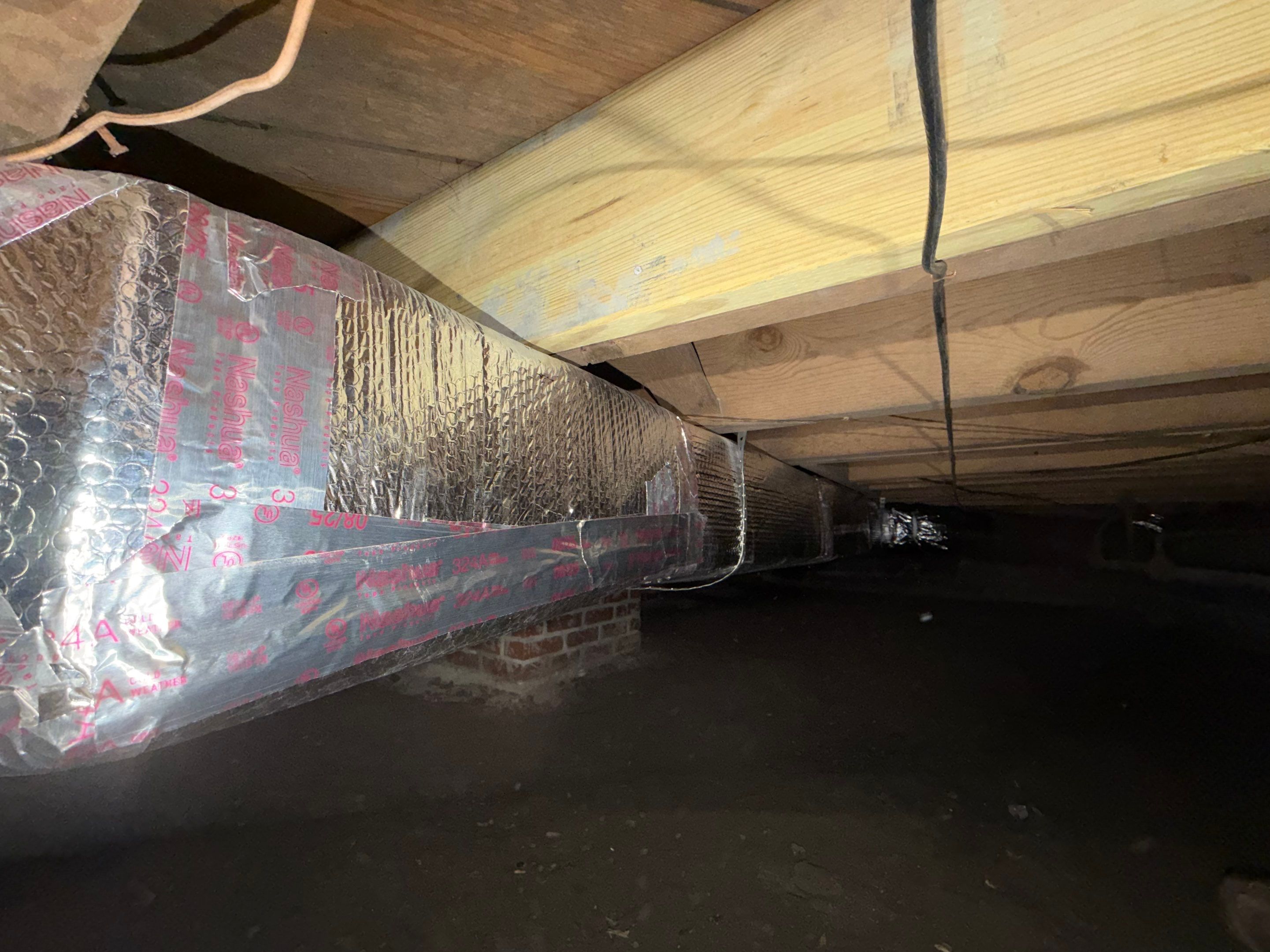 Project in Portsmouth by Patriot Crawl Space Repairs