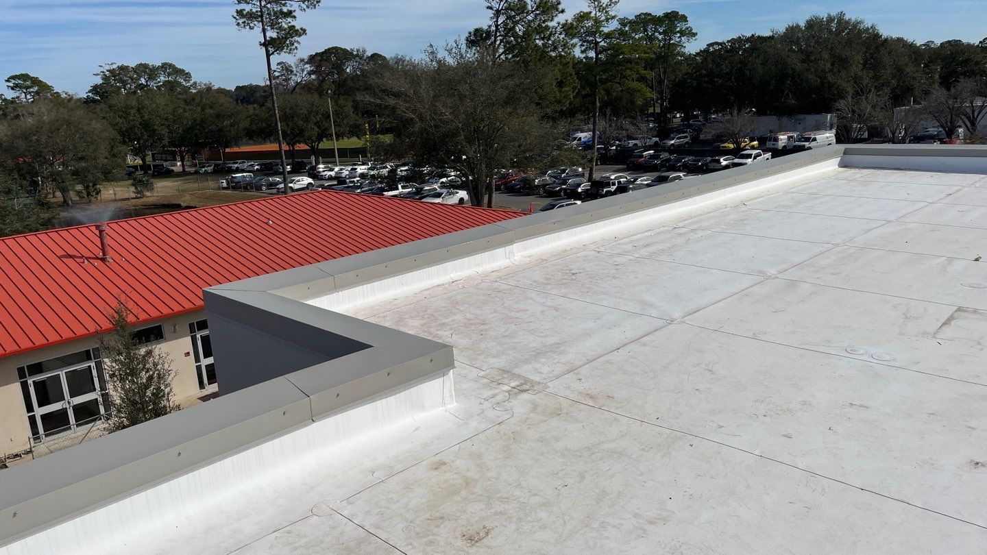 Project in Jacksonville by Pinnacle Roofing Contractors Inc.