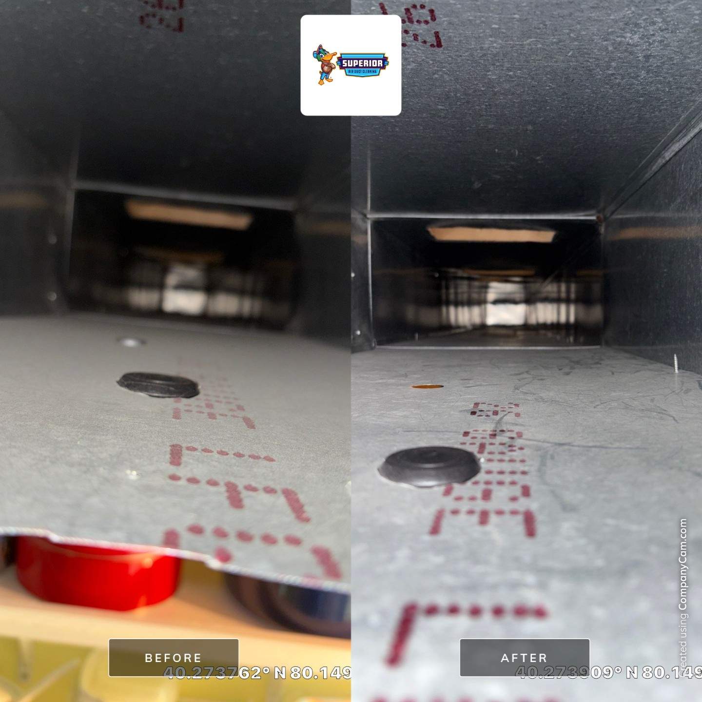 Air Duct Cleaning With a Vacuum Truck in Canonsburg, PA by Superior Air Duct Cleaning