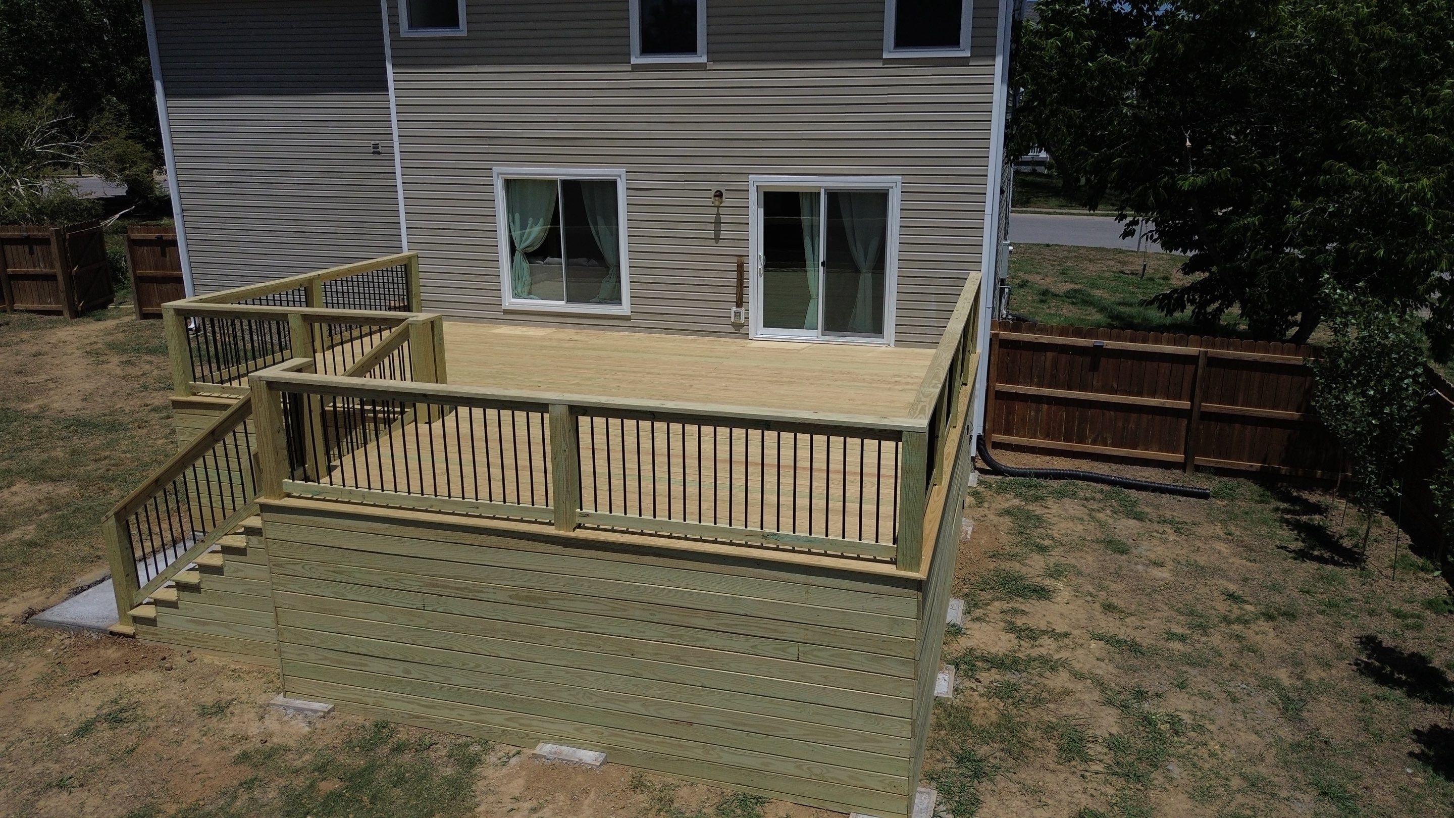 Deck Build in Hermitage by Music City Improvements