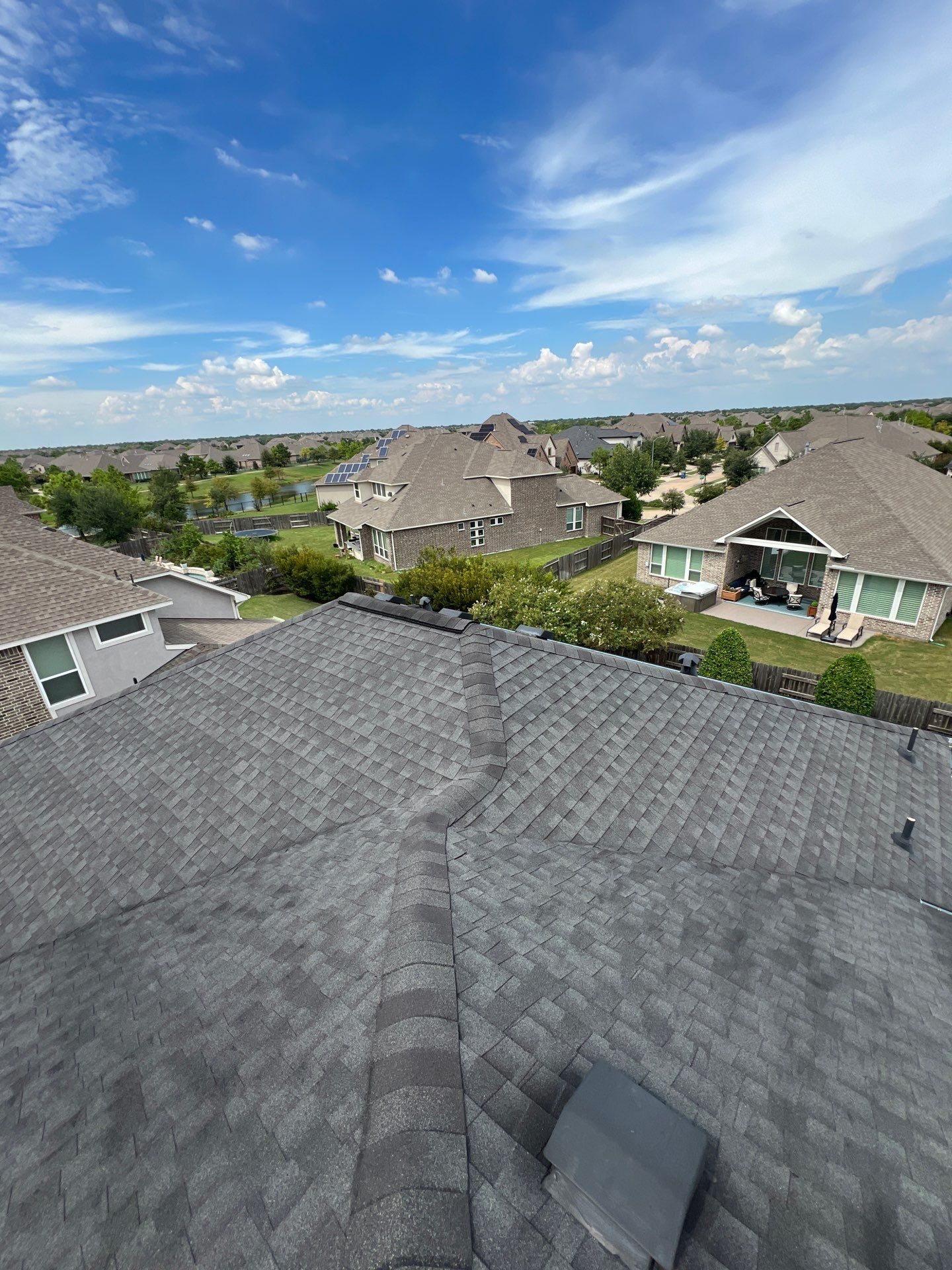 Residential Roofing Repair using Owen's Corning Duration (Lifetime) Shingles by Roof Repair Company