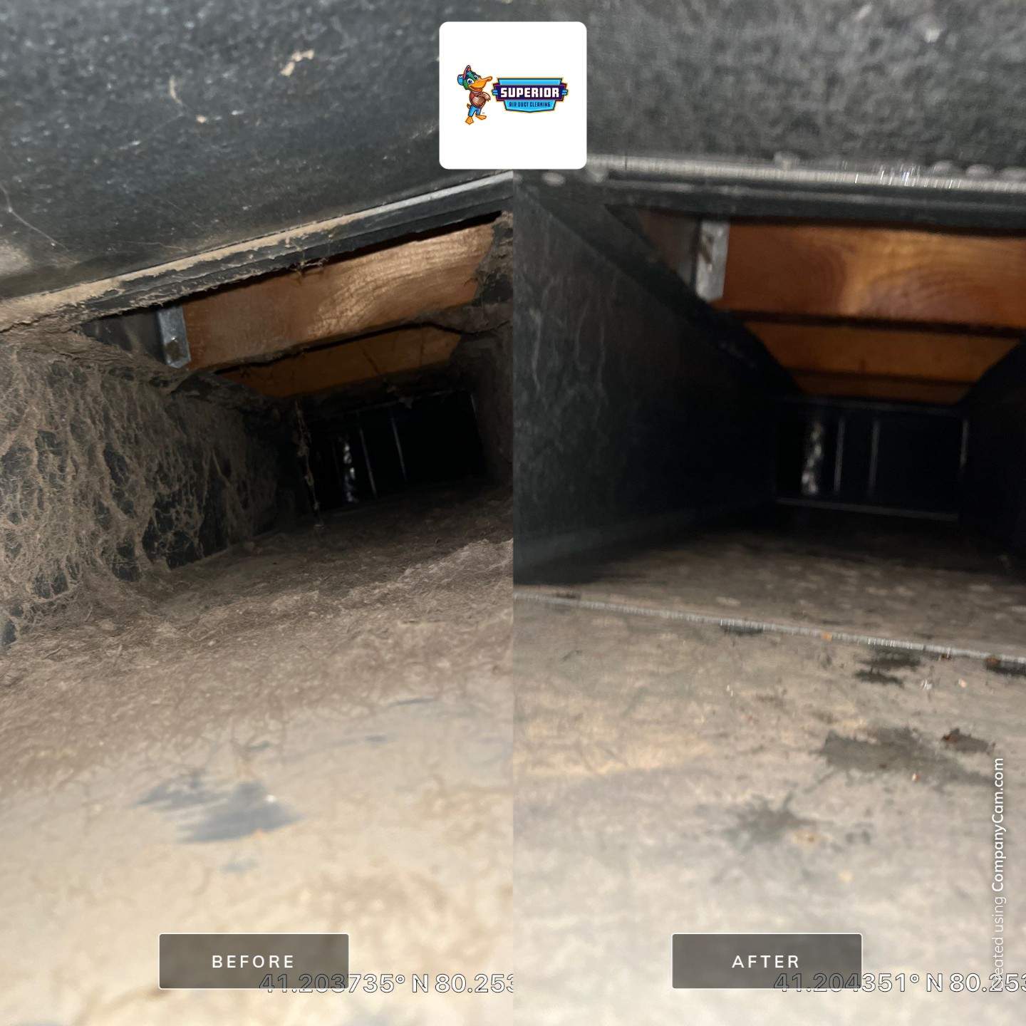 Air Duct Cleaning With a Vacuum Truck in Mercer, PA by Superior Air Duct Cleaning