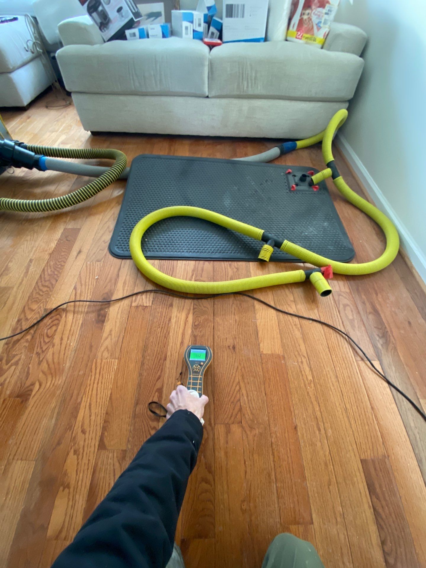 Project in West Bloomfield by EzDry Water Mitigation & Property Restoration