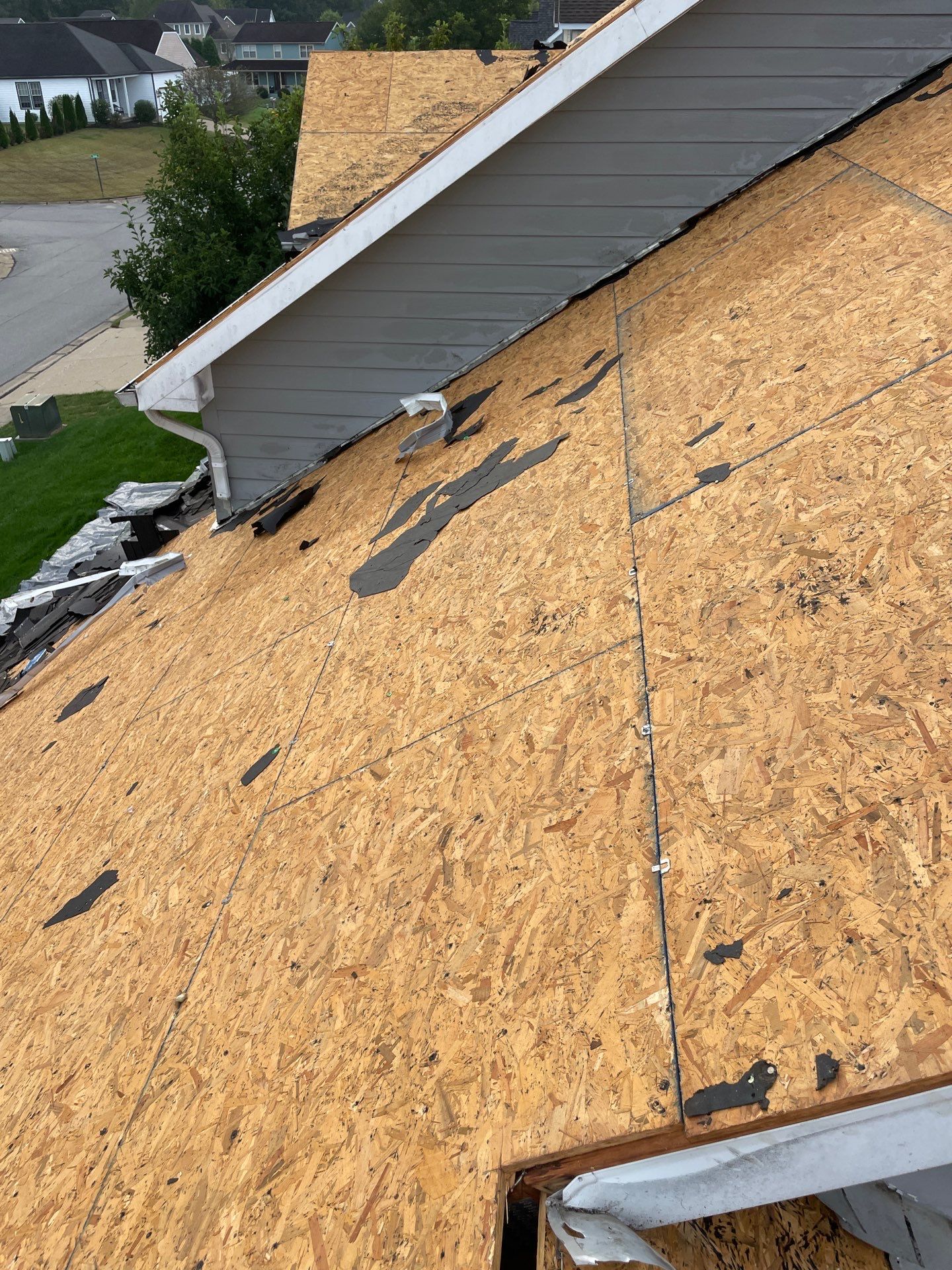 Residential Roofing Installation using GAF Timberline HDZ Pewter Gray by Rainstoppers Roofing