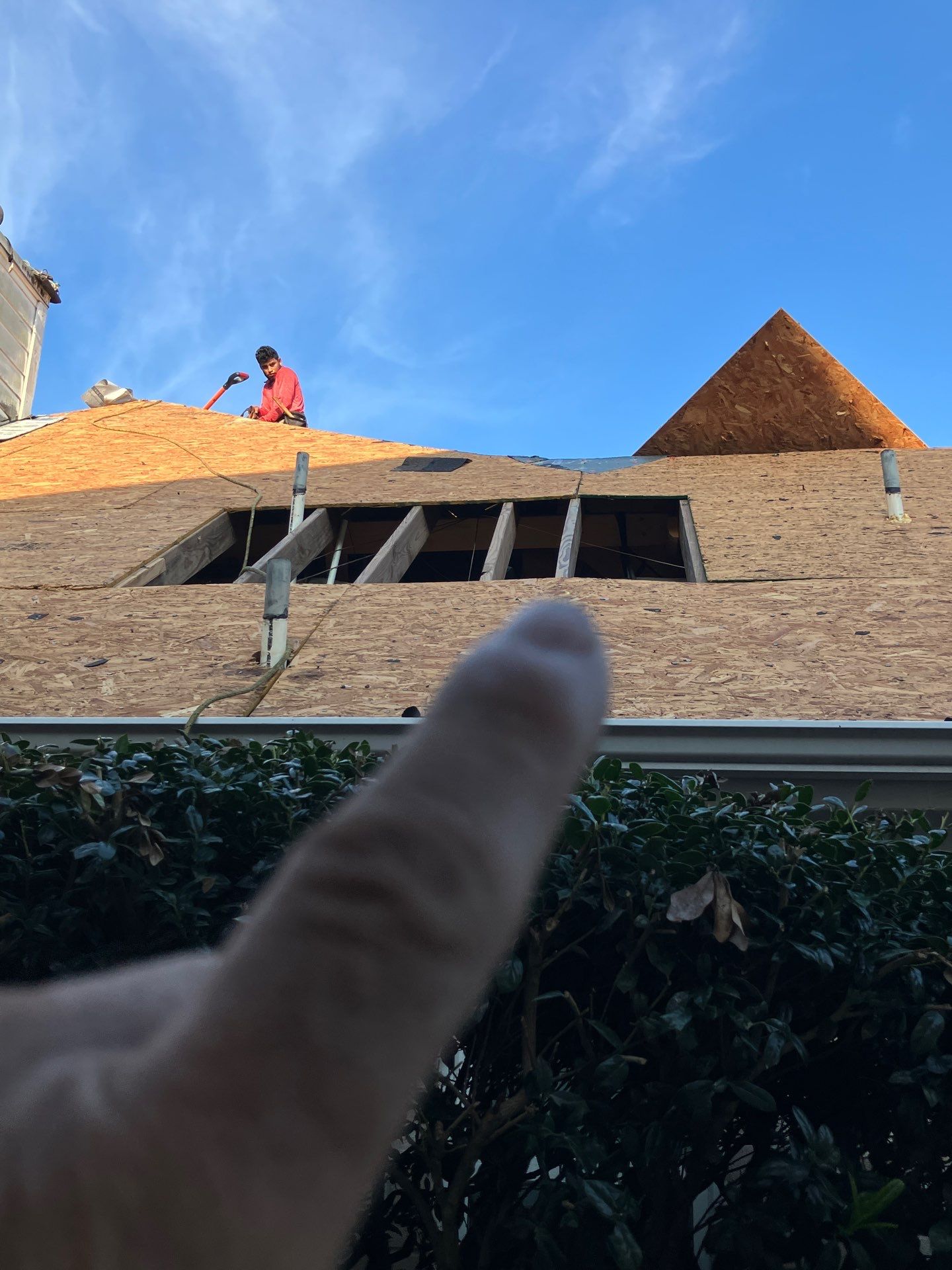 Project in Spring by Royal Crown Roofing 
