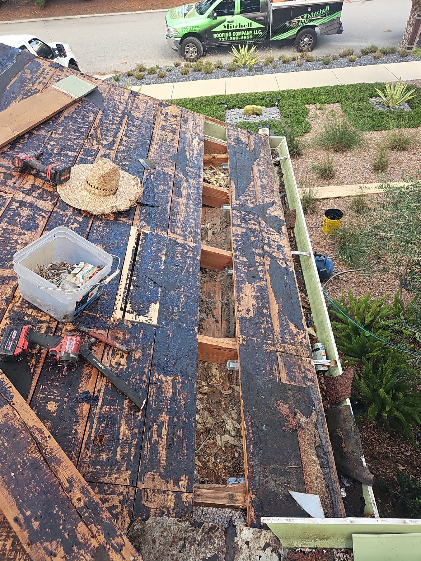 Project in St. Petersburg 33776 by Mitchell Roofing Company LLC 