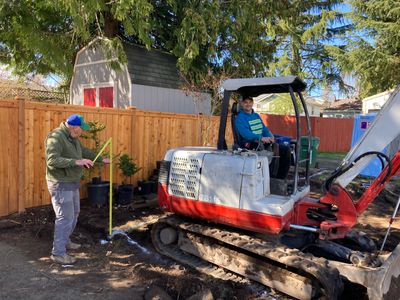 Garage Deconstruction, prep for new DADU