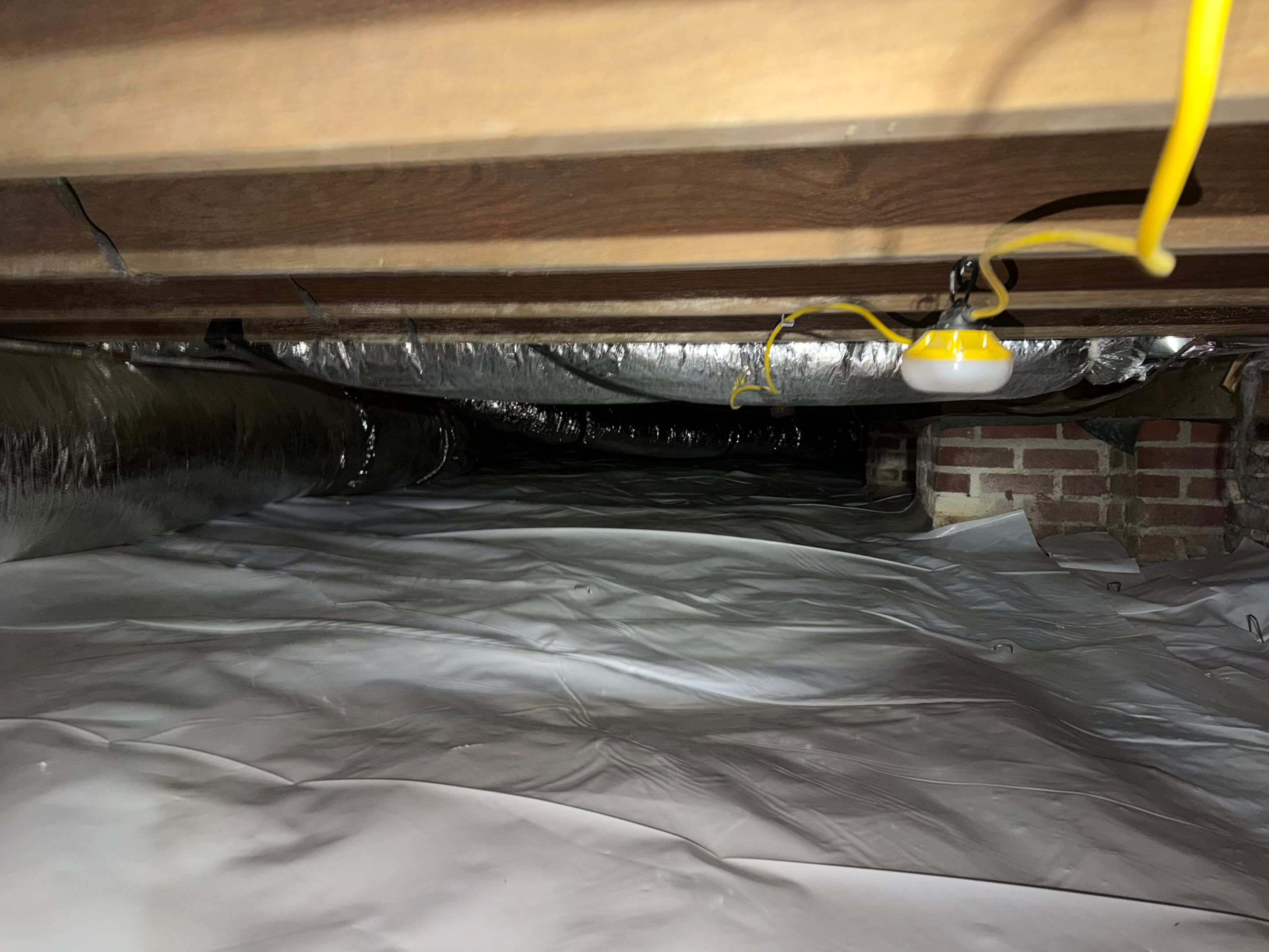 Project in Portsmouth by Patriot Crawl Space Repairs